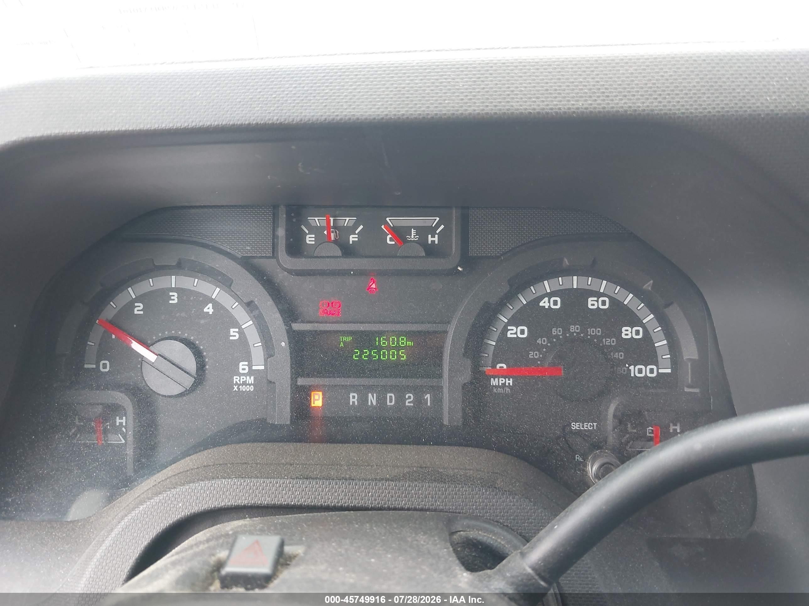 2013 Ford E-150 Commercial White vin: 1FTNE1EW9DDA10101