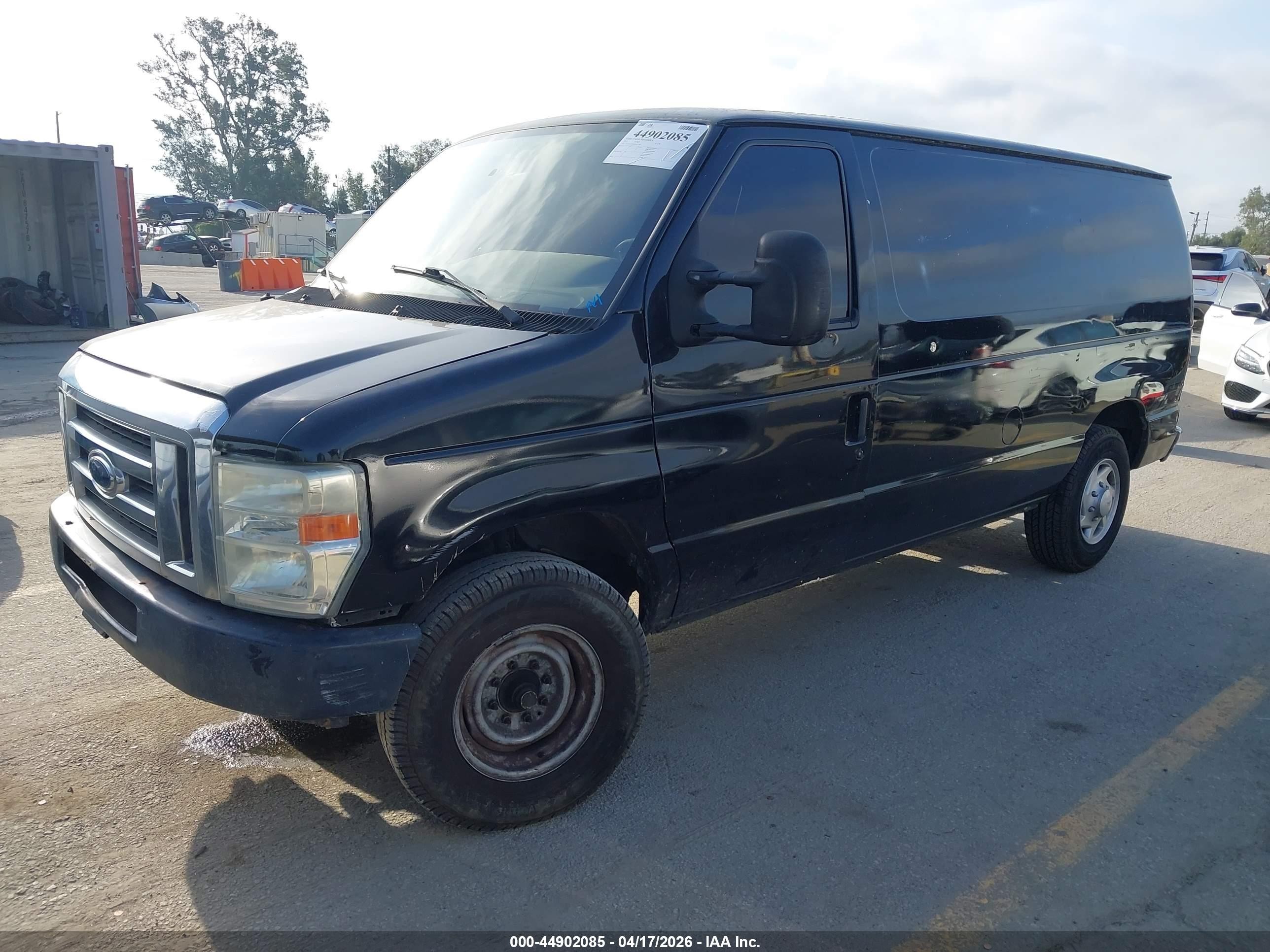 2013 Ford E-150 Commercial Black vin: 1FTNE1EW9DDA53188