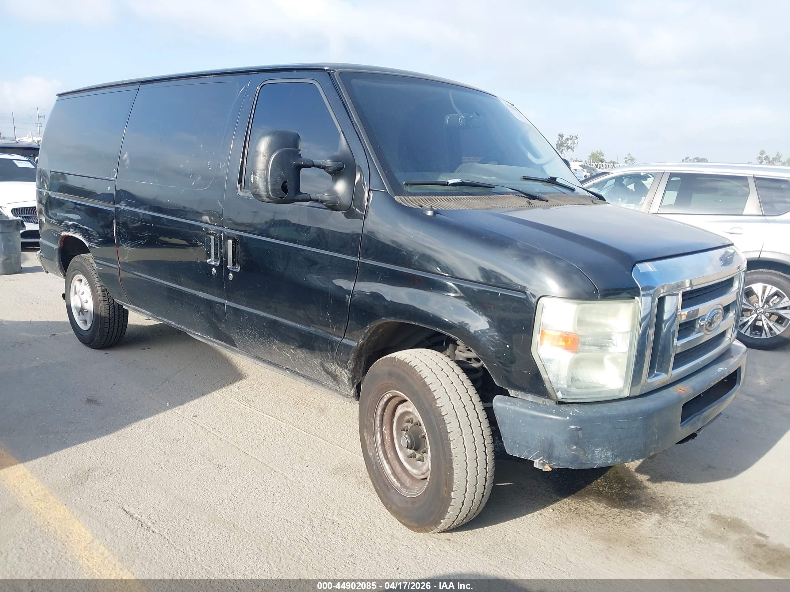 2013 Ford E-150 Commercial Black vin: 1FTNE1EW9DDA53188