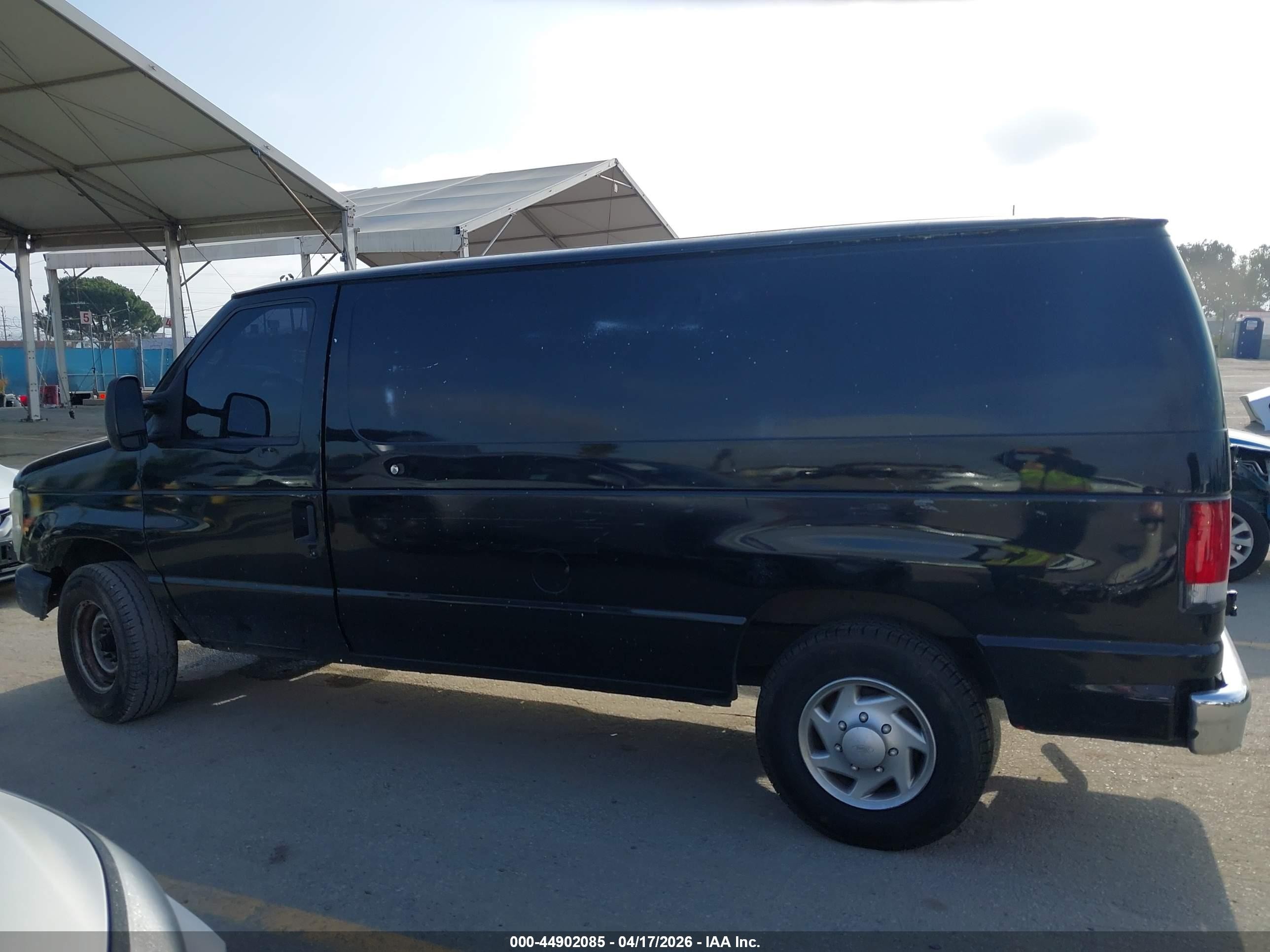 2013 Ford E-150 Commercial Black vin: 1FTNE1EW9DDA53188