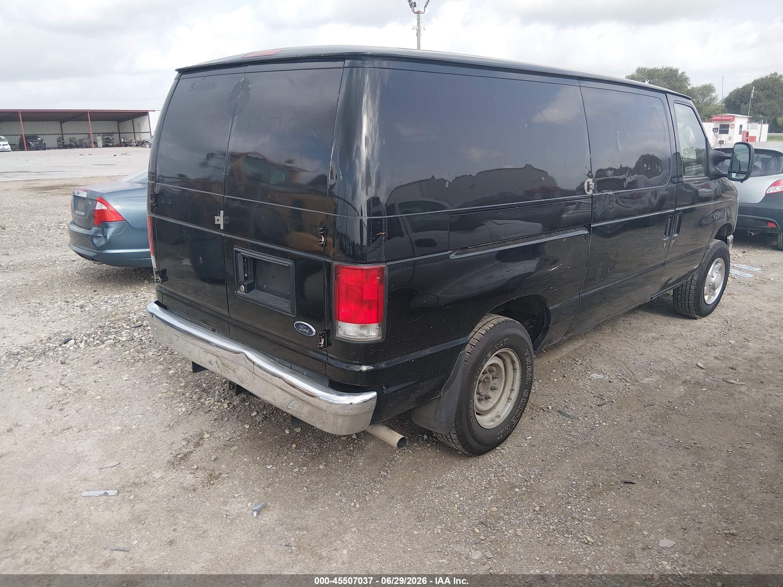2014 Ford E-150 Commercial/recreational Black vin: 1FTNE1EW9EDA24307