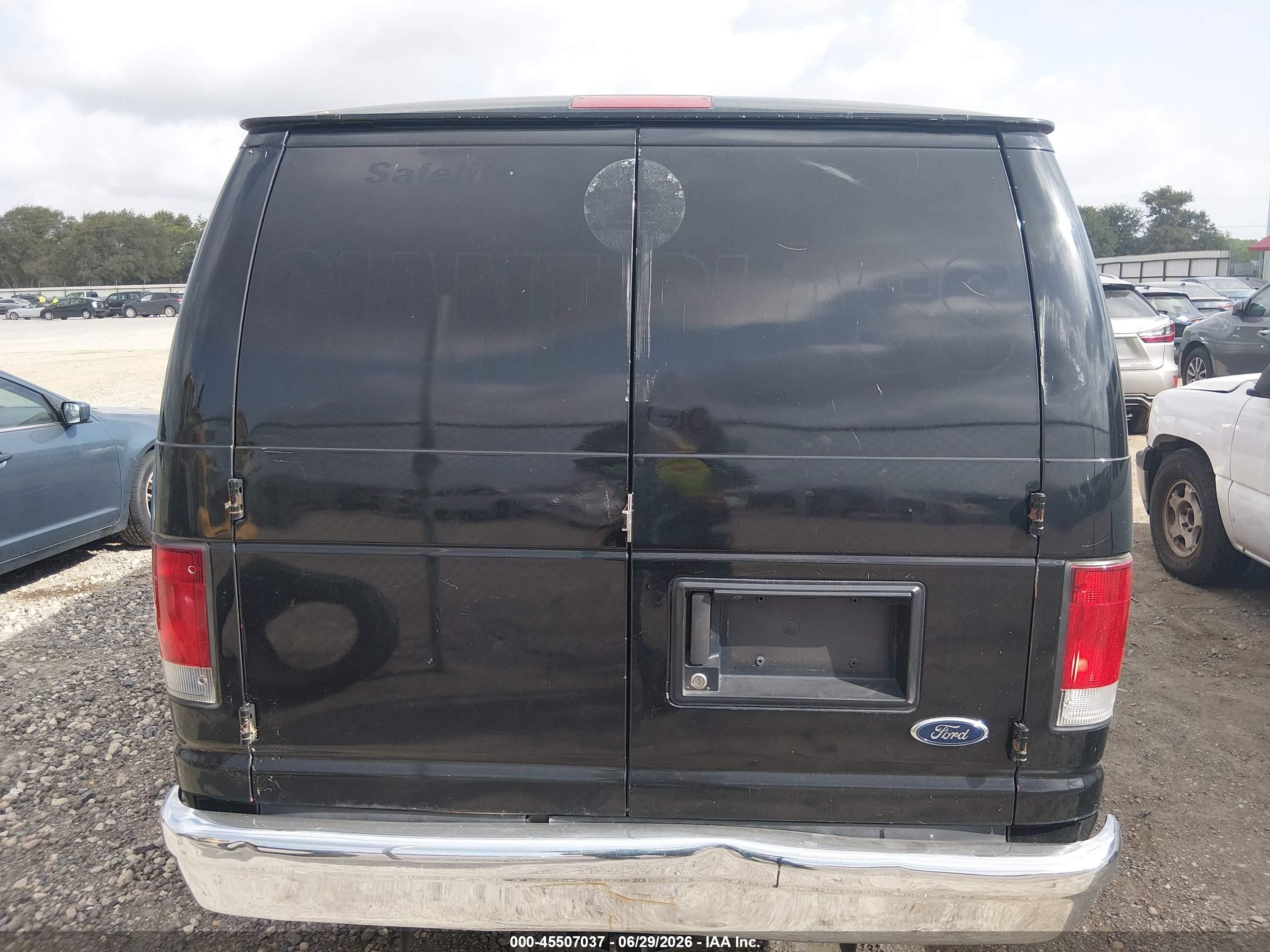 2014 Ford E-150 Commercial/recreational Black vin: 1FTNE1EW9EDA24307