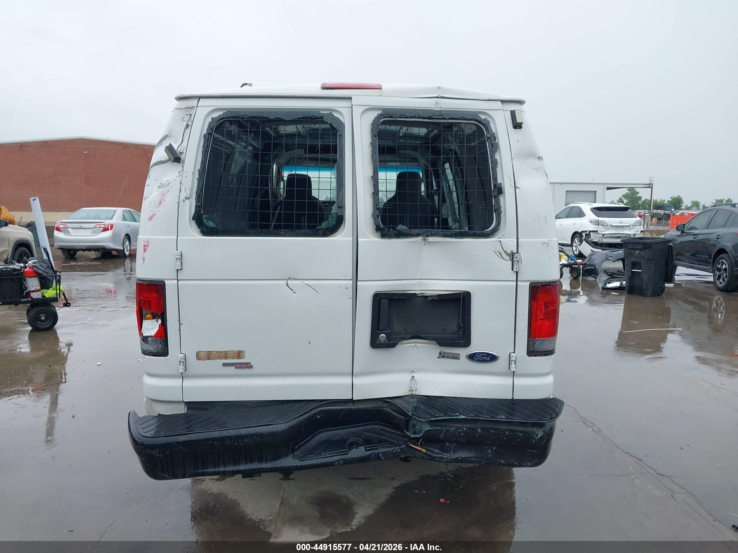 2013 Ford E-150 Commercial White vin: 1FTNE1EWXDDA16408
