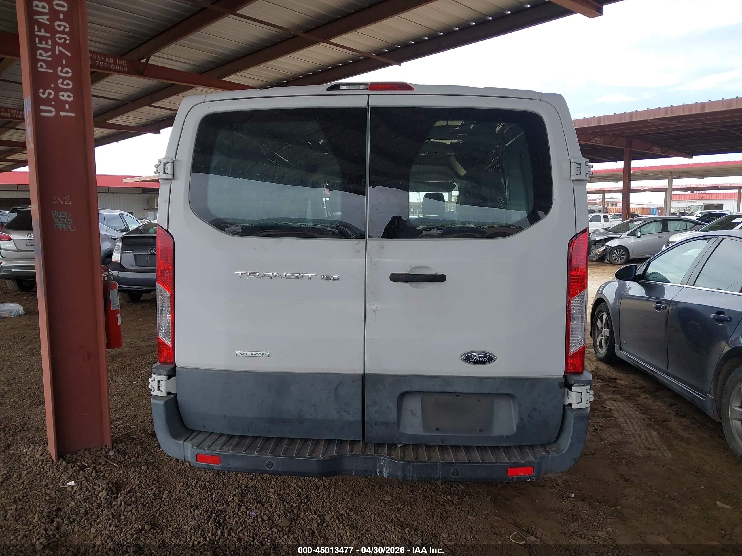 2015 Ford Transit-150   Белый vin: 1FTNE1YG8FKA32495