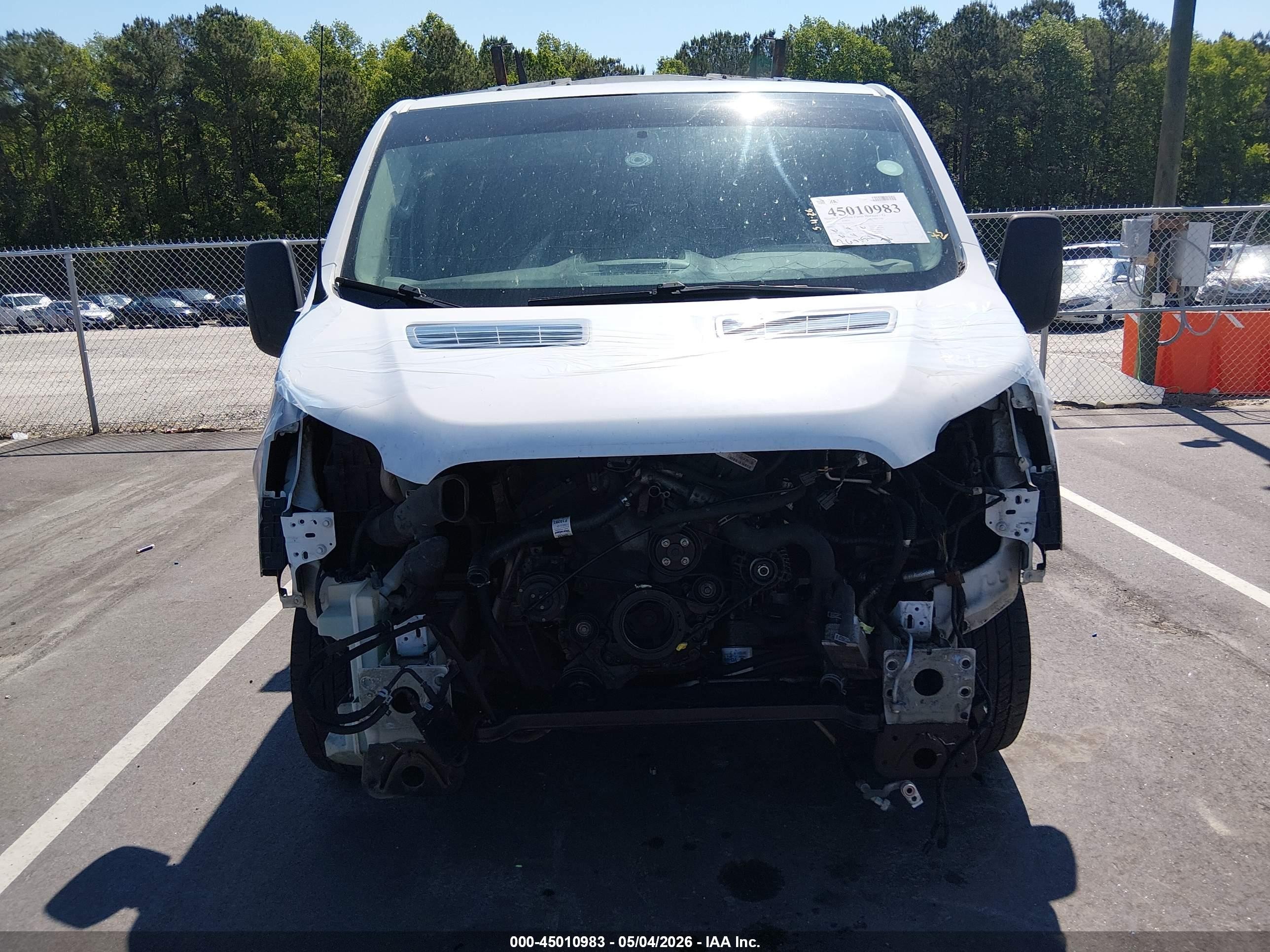 2015 Ford Transit-150   White vin: 1FTNE1YM1FKA97419