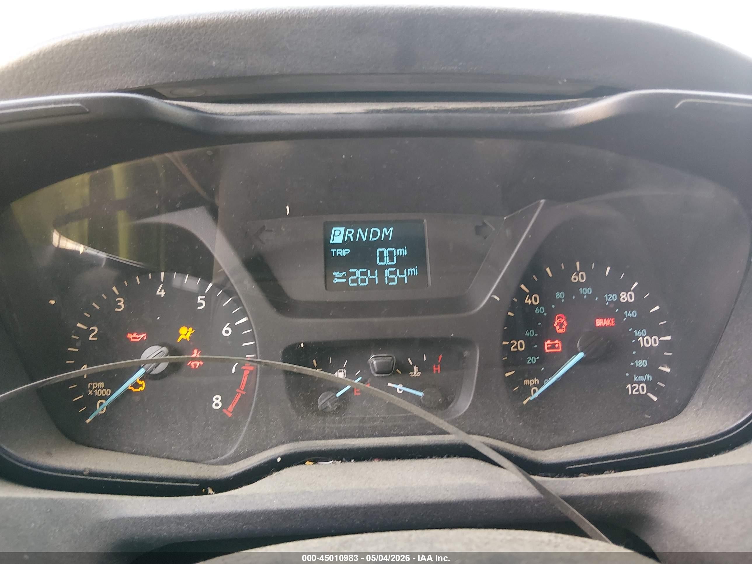 2015 Ford Transit-150   White vin: 1FTNE1YM1FKA97419