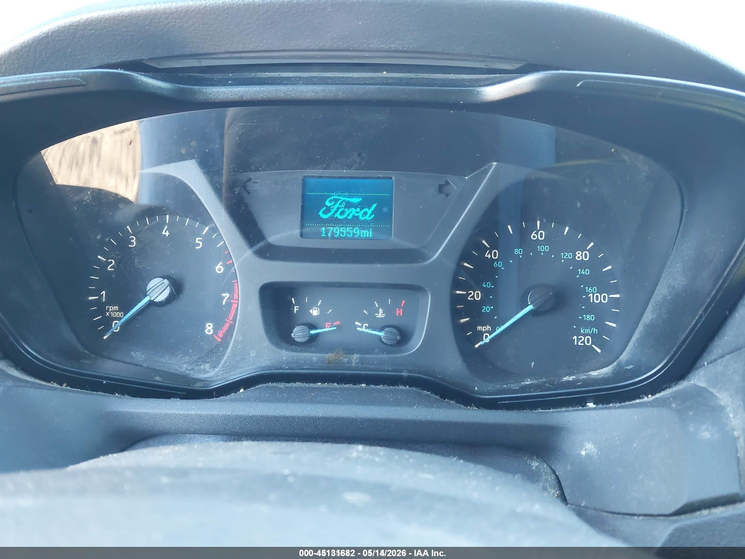 2015 Ford Transit-150   White vin: 1FTNE1YM3FKA14153