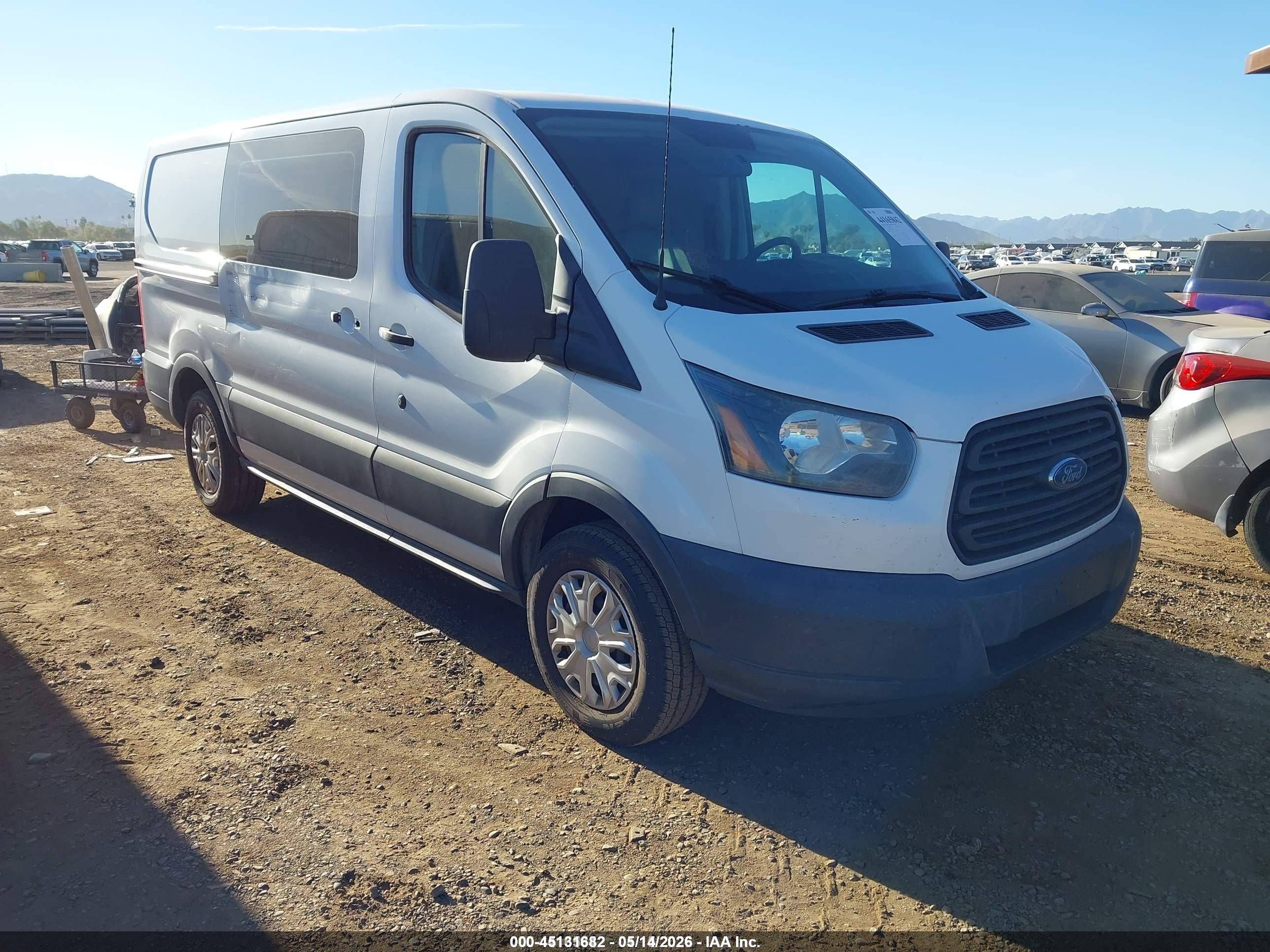 2015 Ford Transit-150   White vin: 1FTNE1YM3FKA14153