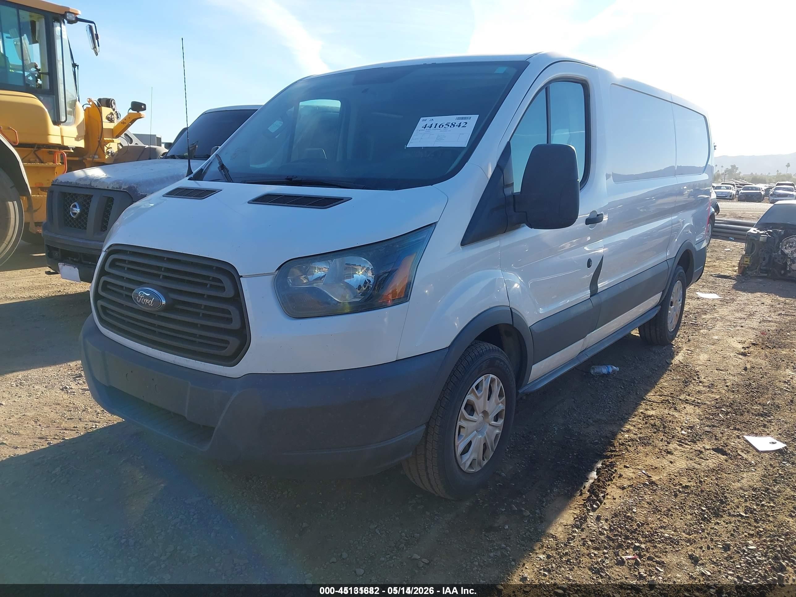 2015 Ford Transit-150   White vin: 1FTNE1YM3FKA14153