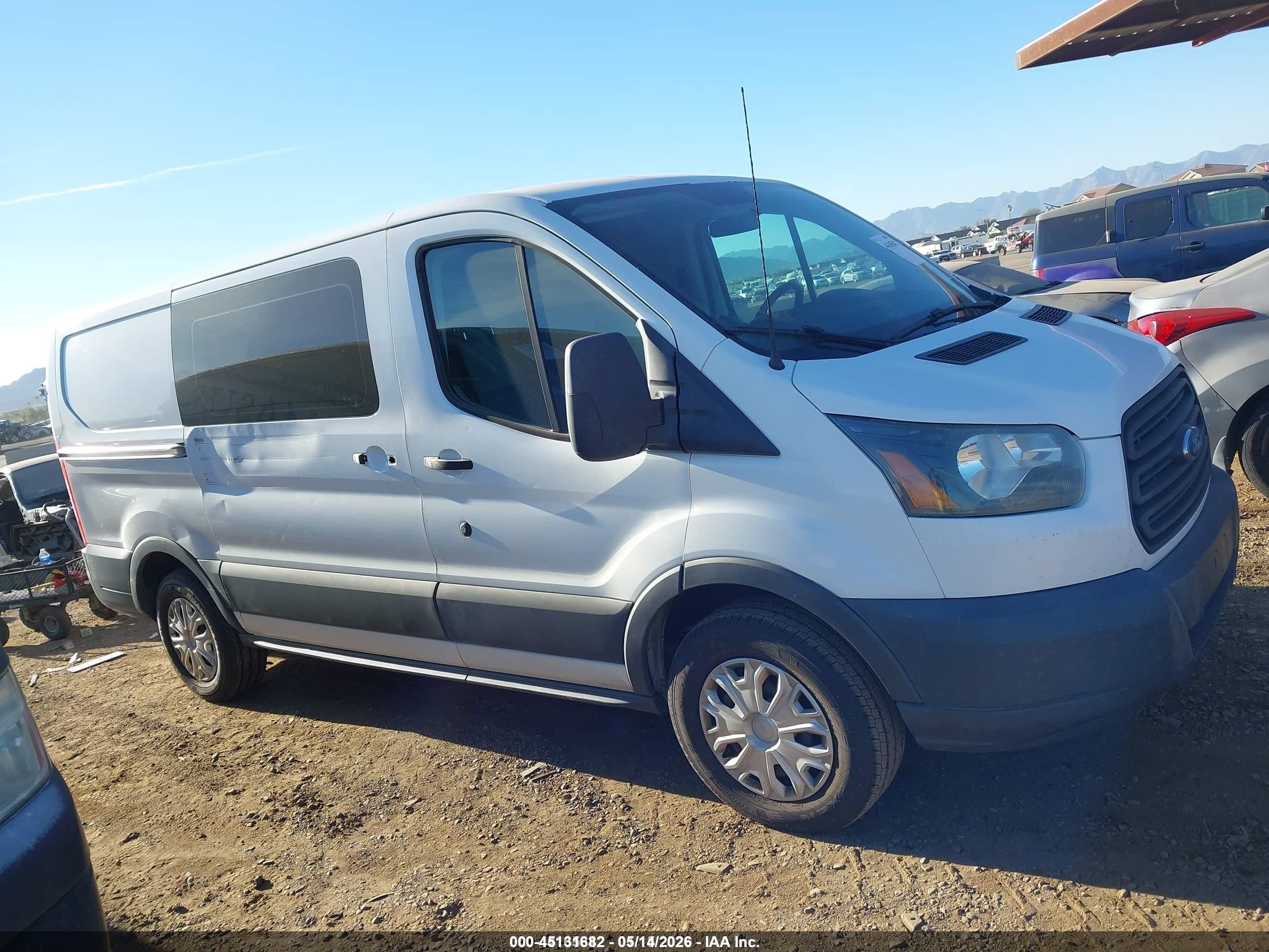 2015 Ford Transit-150   White vin: 1FTNE1YM3FKA14153