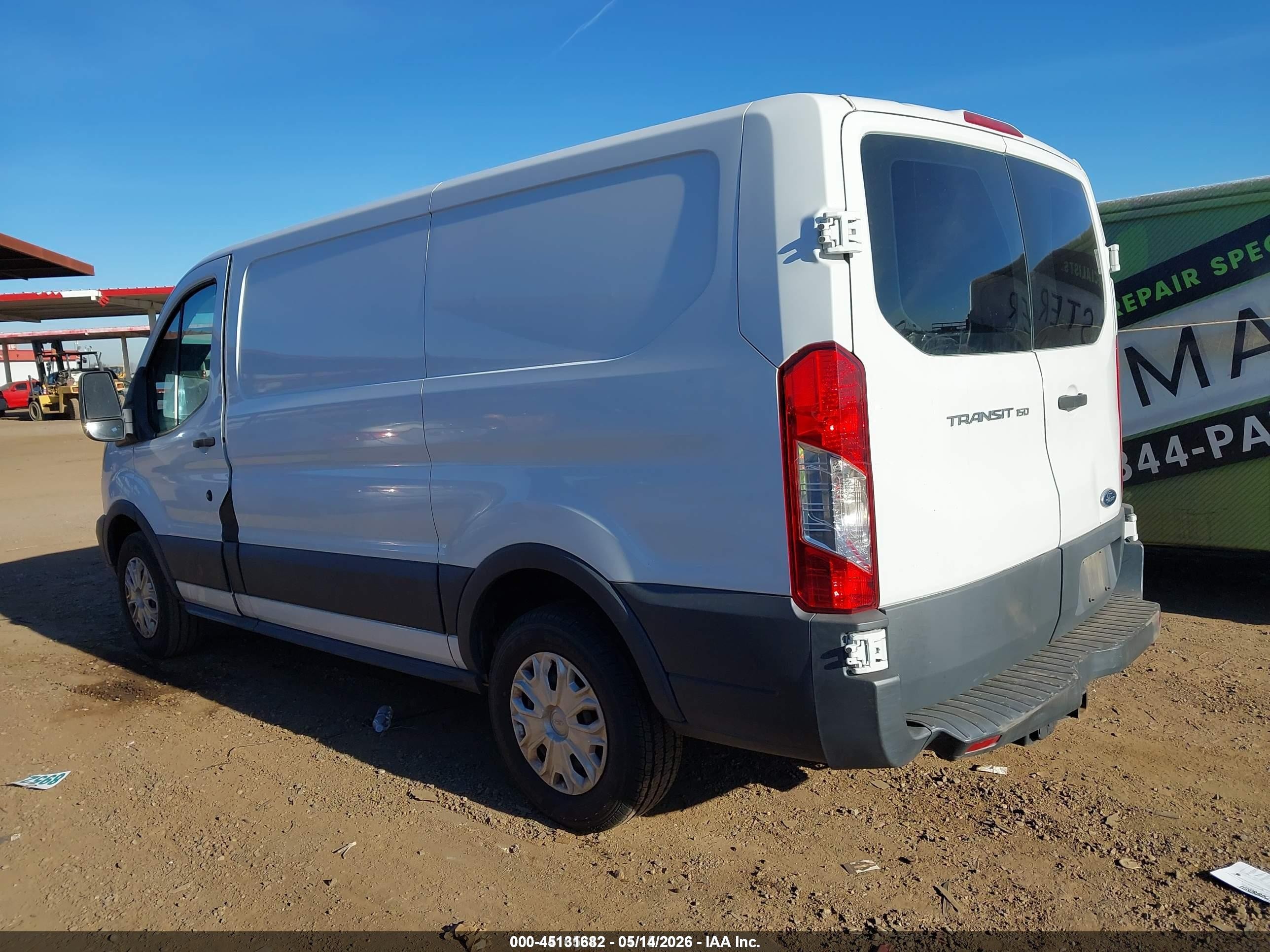 2015 Ford Transit-150   White vin: 1FTNE1YM3FKA14153