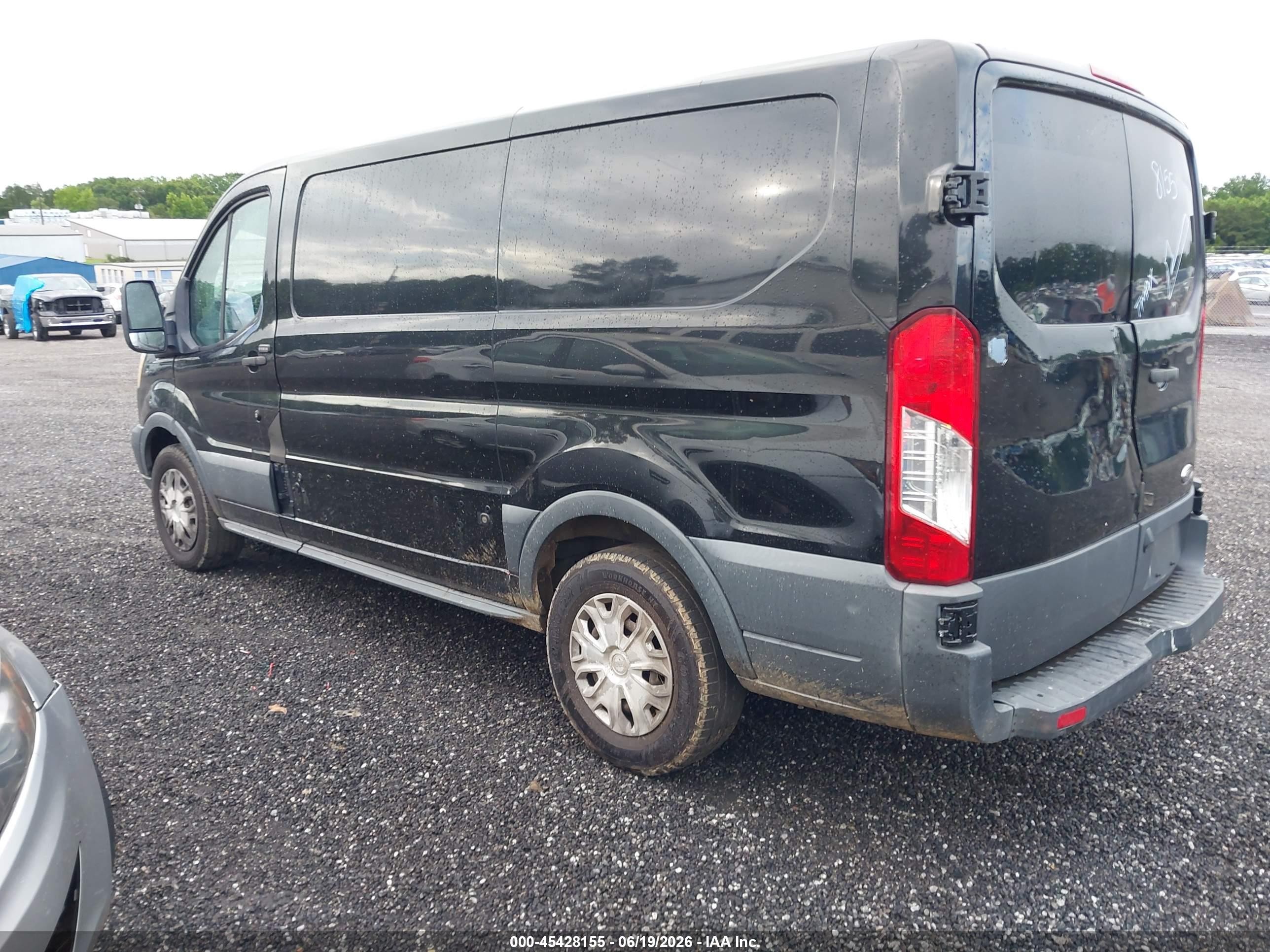 2015 Ford Transit-150   Black vin: 1FTNE1YM5FKA60177