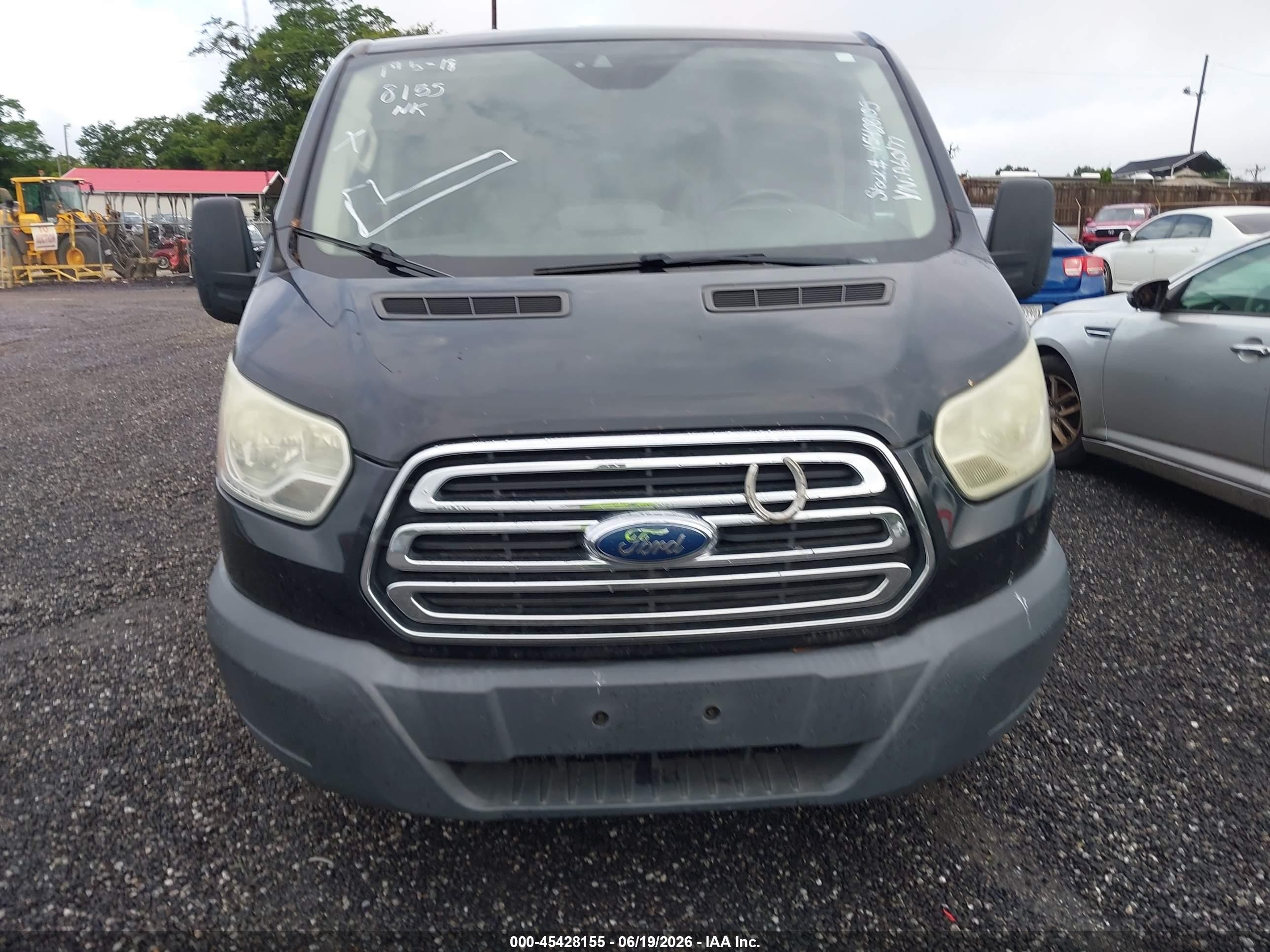 2015 Ford Transit-150   Black vin: 1FTNE1YM5FKA60177