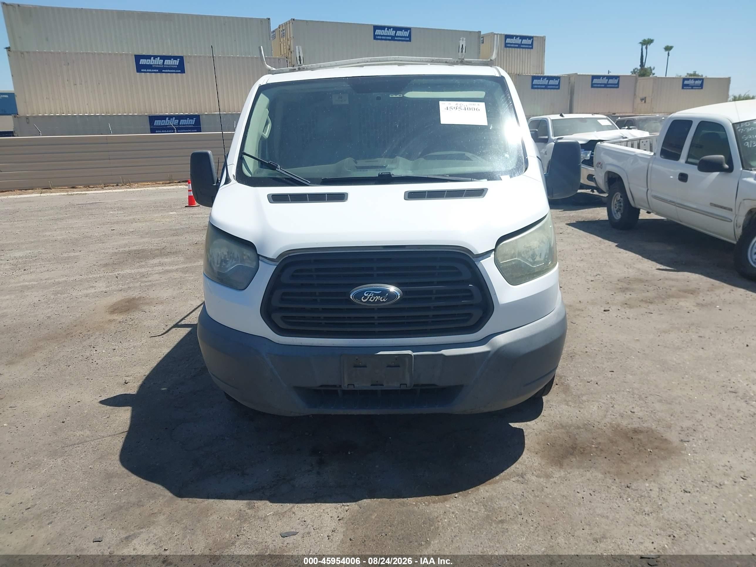 2015 Ford Transit-150   White vin: 1FTNE1YMXFKA32519