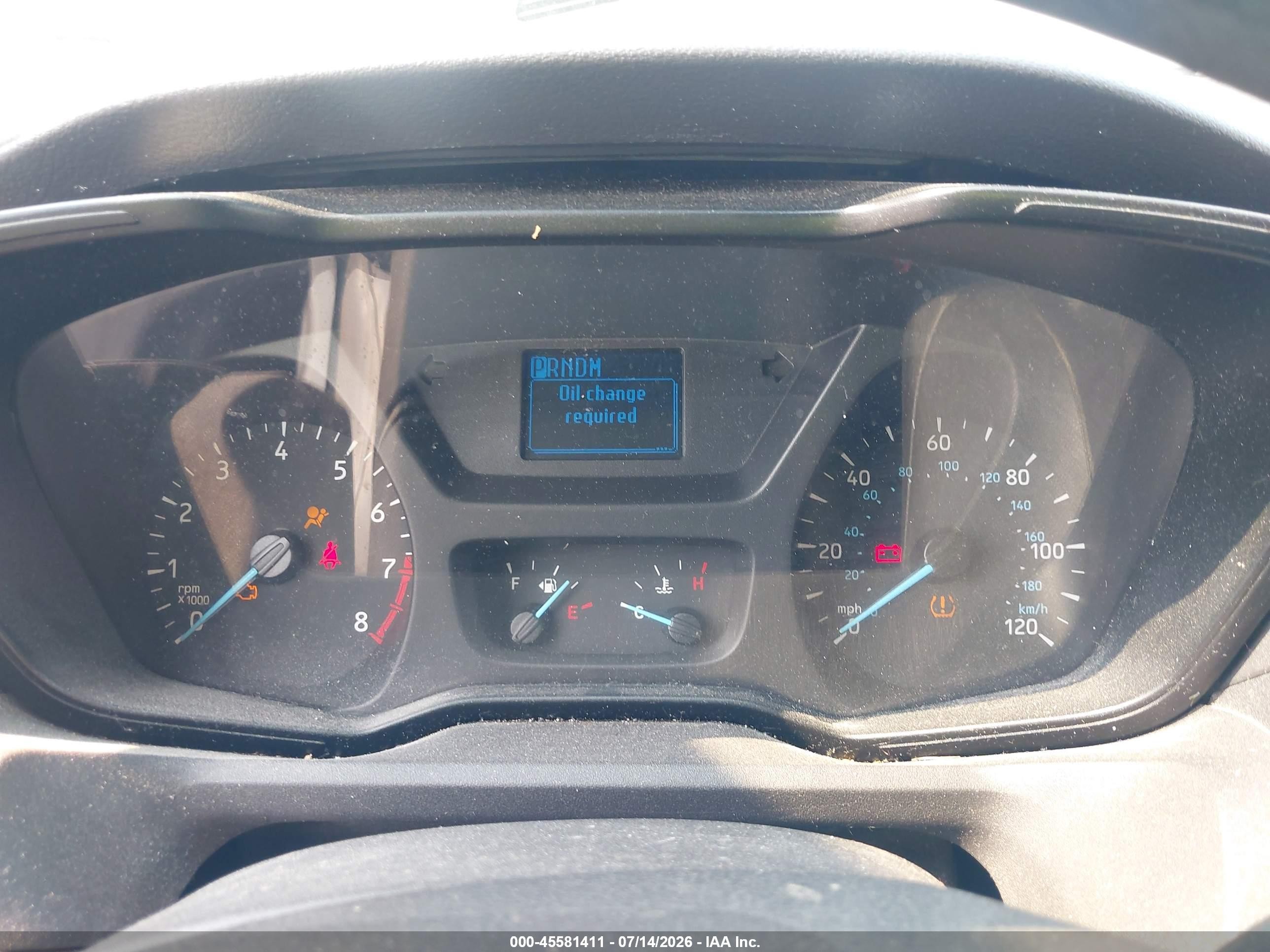 2015 Ford Transit-150   White vin: 1FTNE1ZM0FKA93151