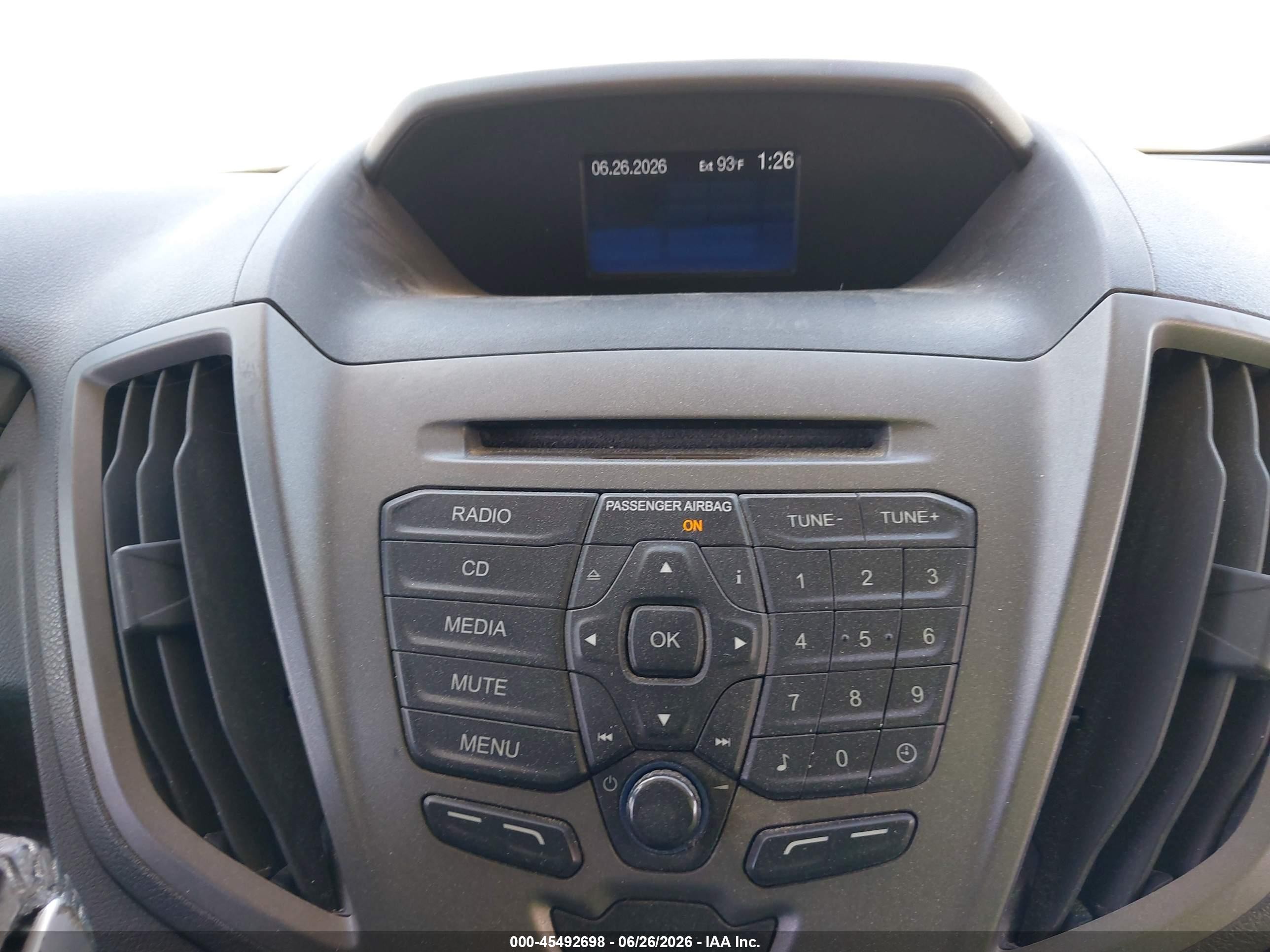 2015 Ford Transit-150   White vin: 1FTNE1ZM3FKA95606