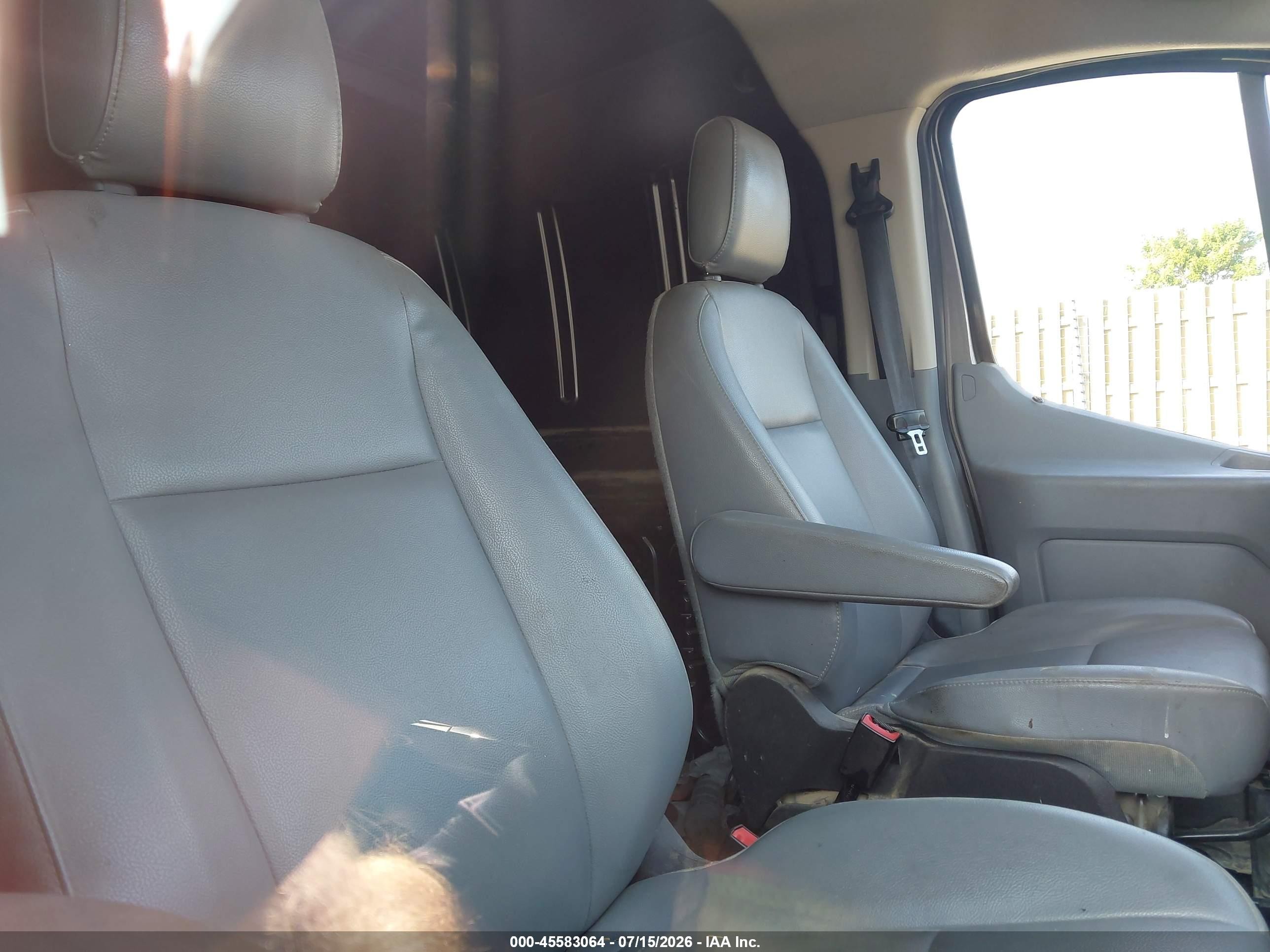 2015 Ford Transit-150   Gray vin: 1FTNE1ZM3FKB24408