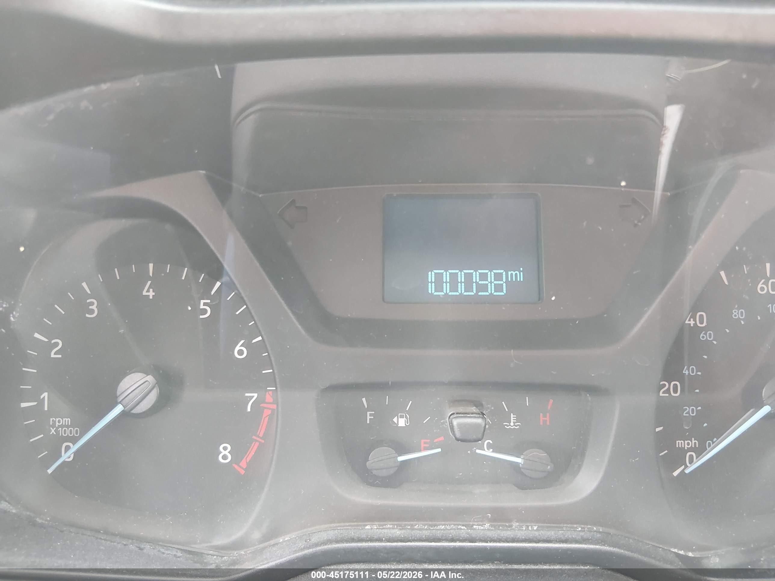 2015 Ford Transit-150   White vin: 1FTNE1ZM4FKA83058