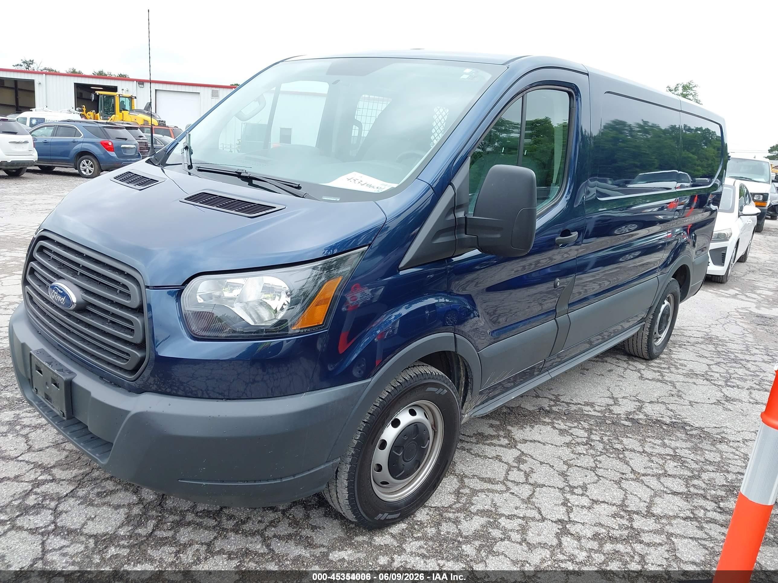 2015 Ford Transit-150   Dark Blue vin: 1FTNE1ZM4FKB30198