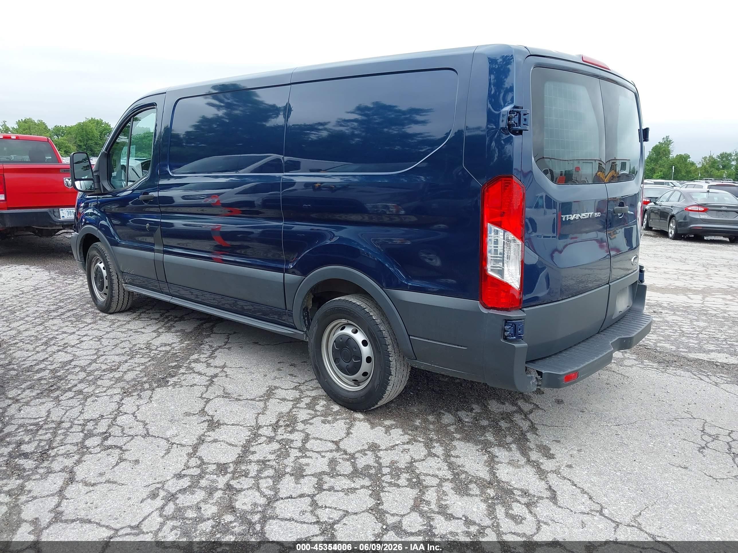 2015 Ford Transit-150   Dark Blue vin: 1FTNE1ZM4FKB30198