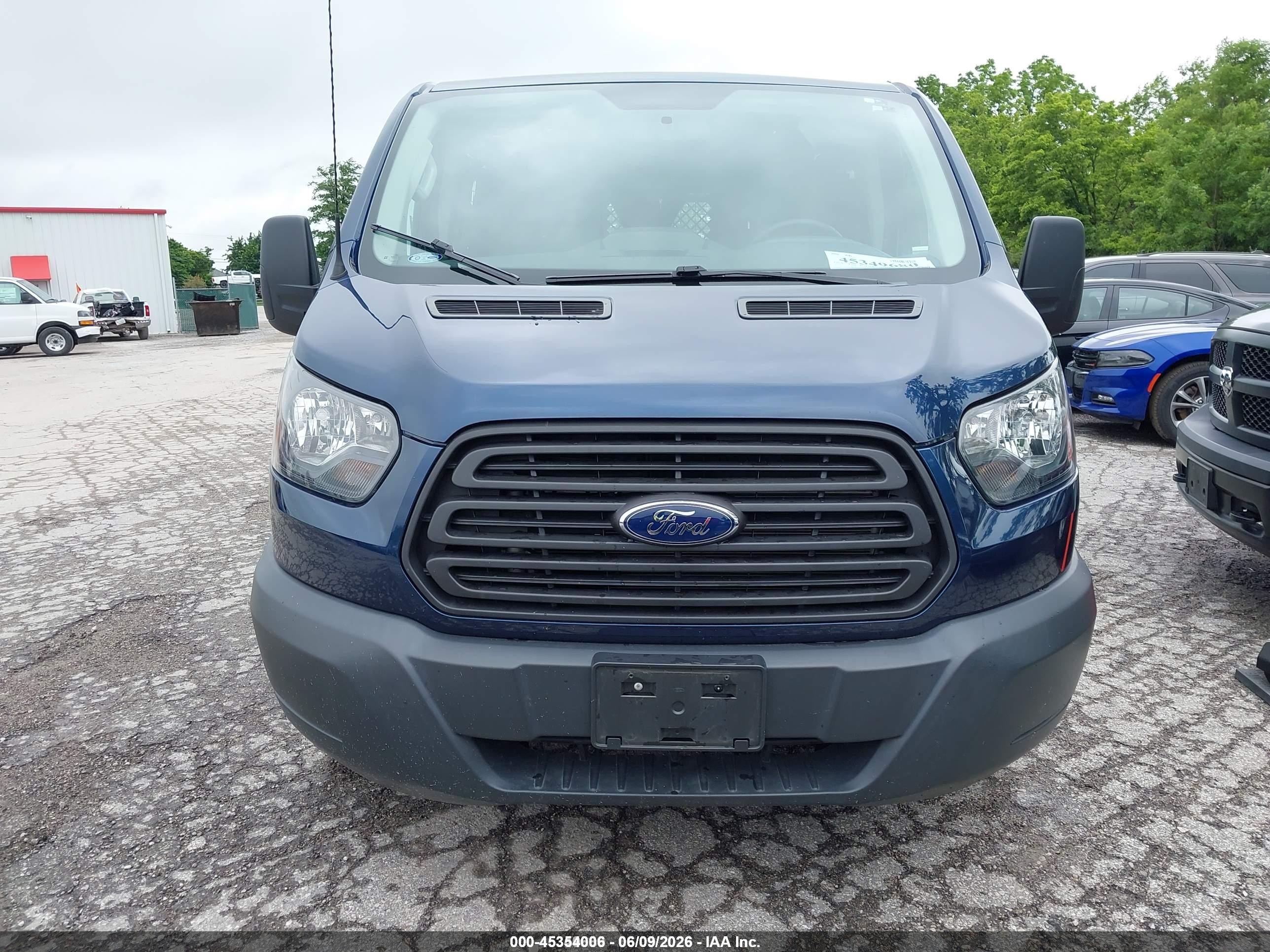 2015 Ford Transit-150   Dark Blue vin: 1FTNE1ZM4FKB30198