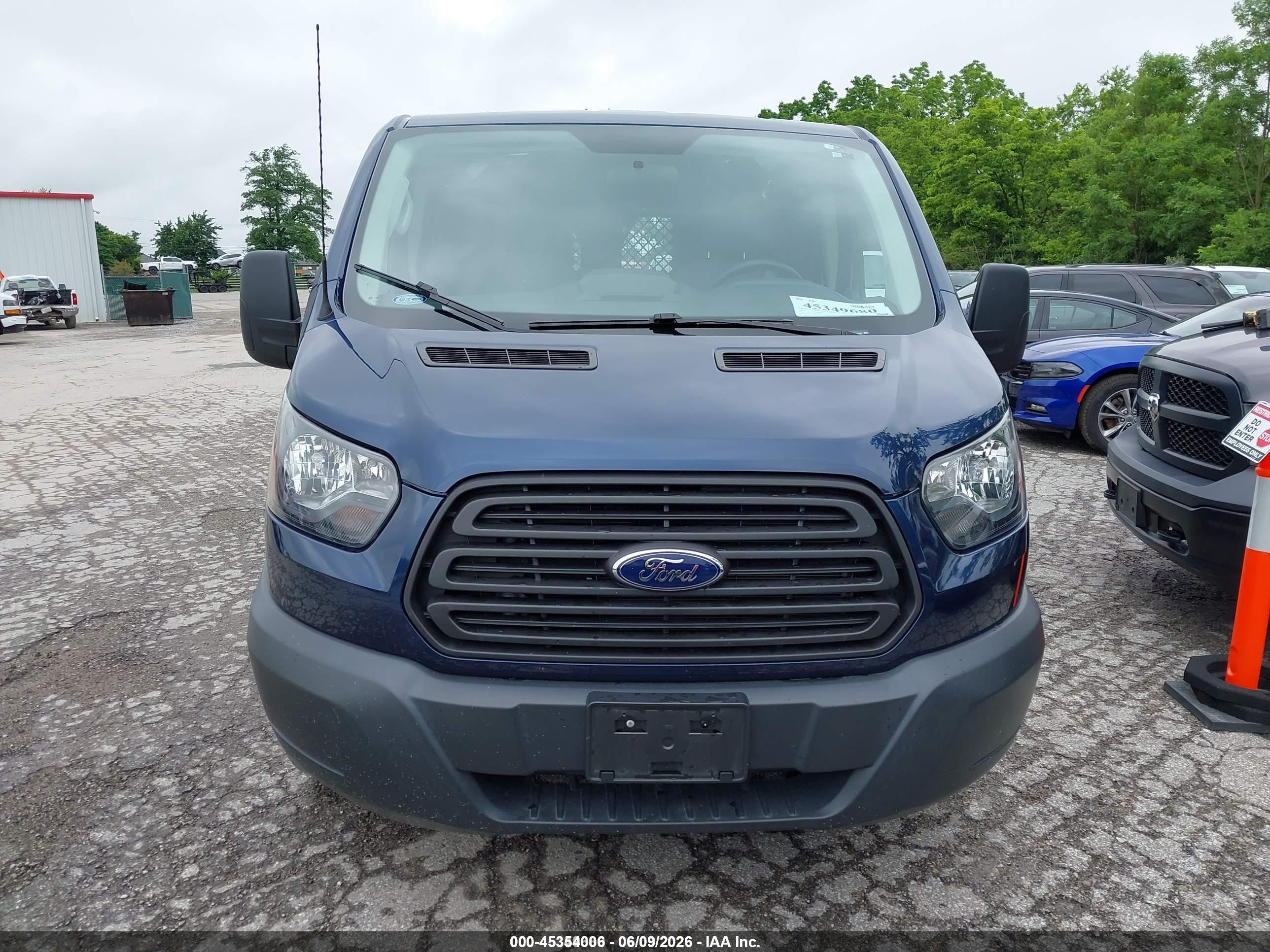 2015 Ford Transit-150   Dark Blue vin: 1FTNE1ZM4FKB30198