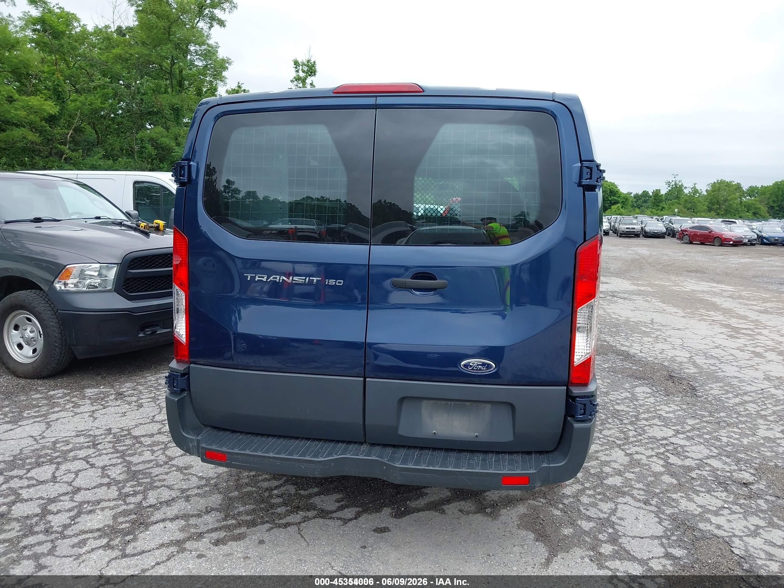 2015 Ford Transit-150   Dark Blue vin: 1FTNE1ZM4FKB30198