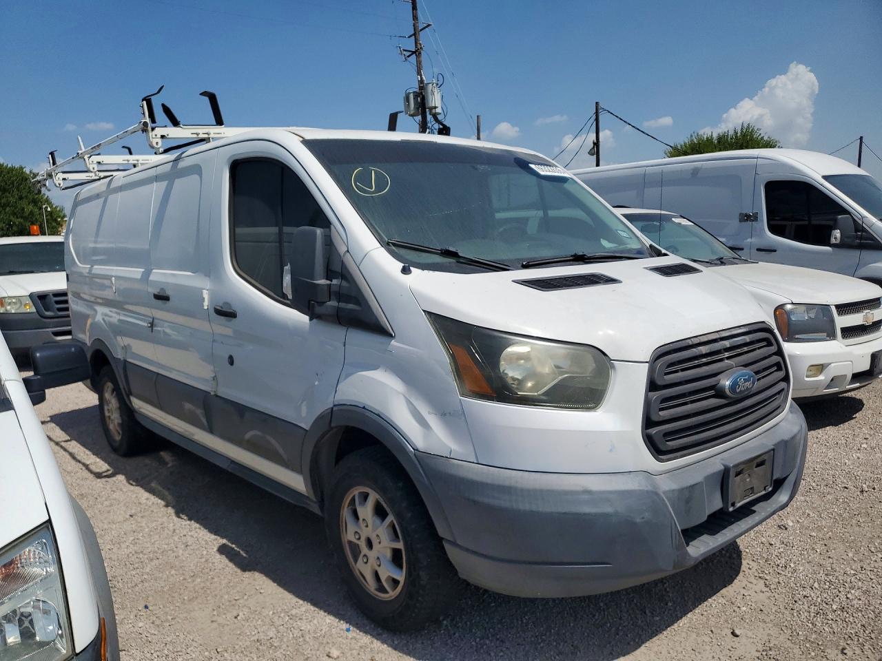 2015 Ford Transit T-150 White vin: 1FTNE1ZM5FKA50232