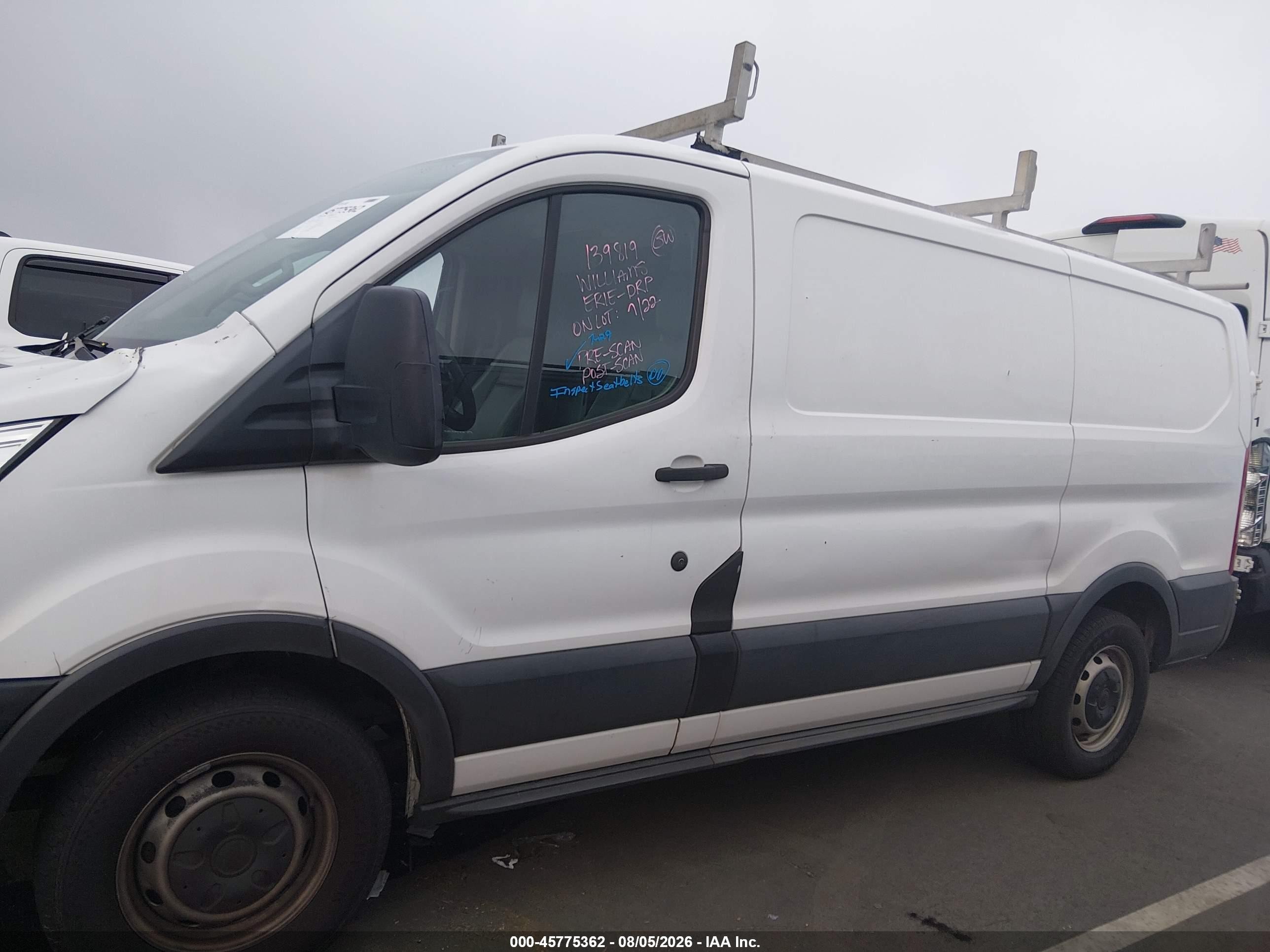 2015 Ford Transit-150   Белый vin: 1FTNE1ZM6FKA63989