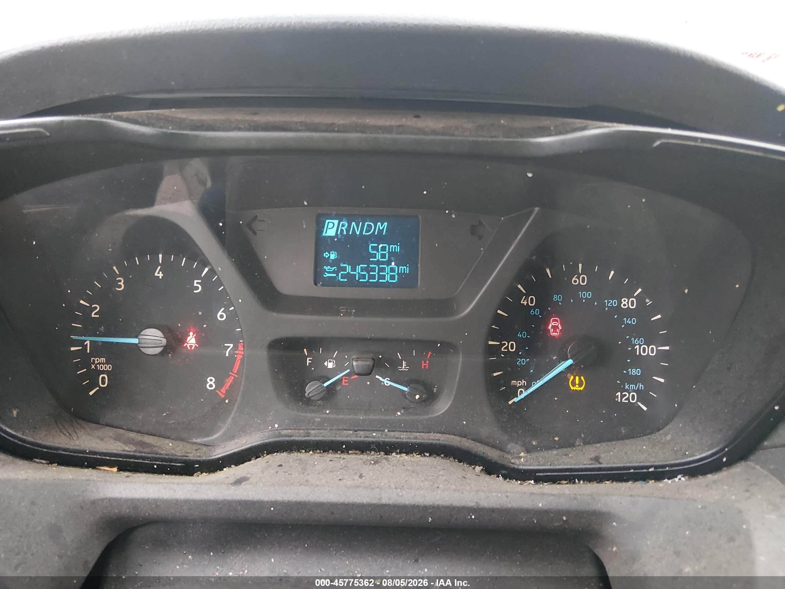 2015 Ford Transit-150   Белый vin: 1FTNE1ZM6FKA63989