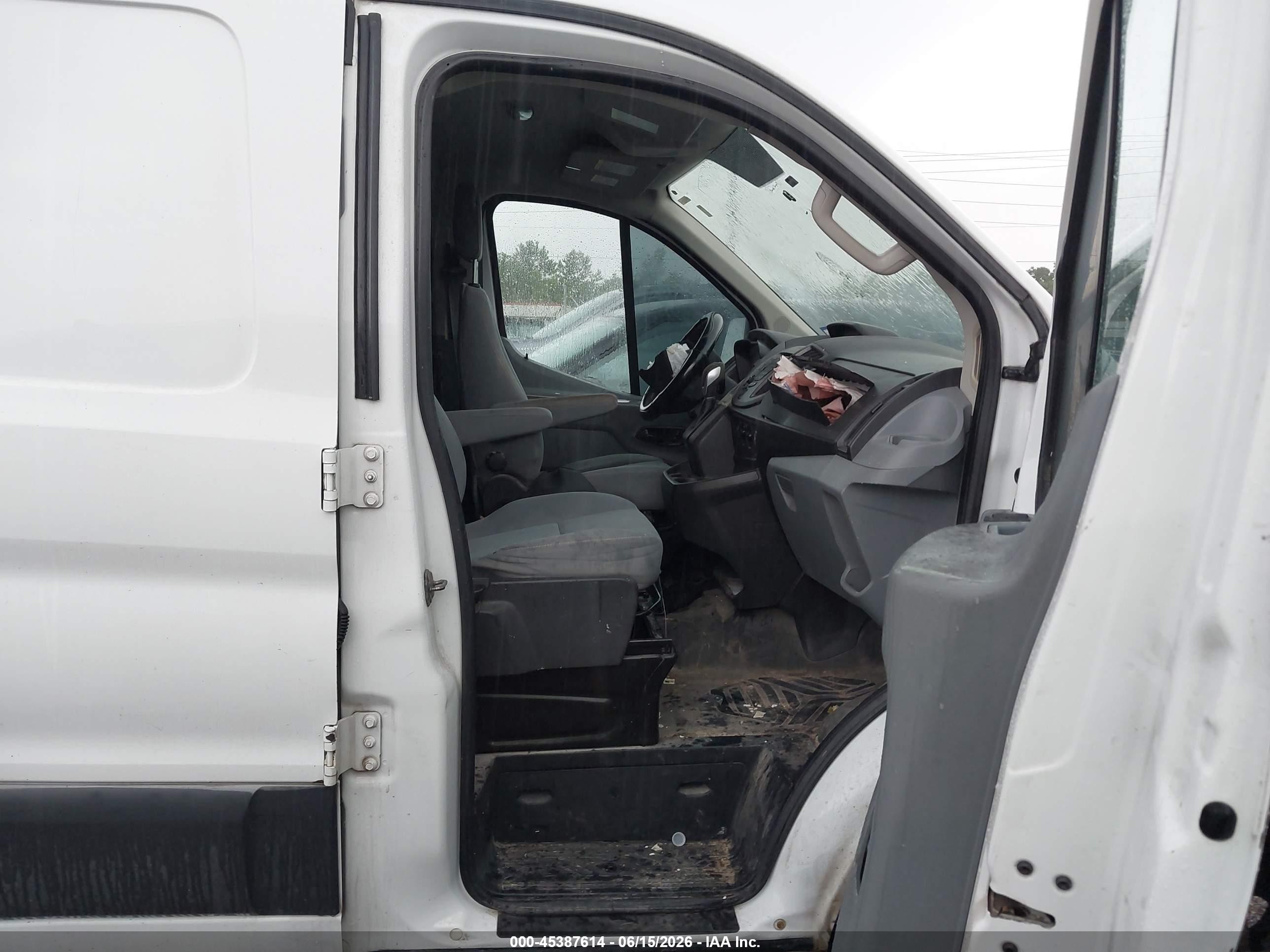 2015 Ford Transit-150   White vin: 1FTNE1ZM6FKA95583