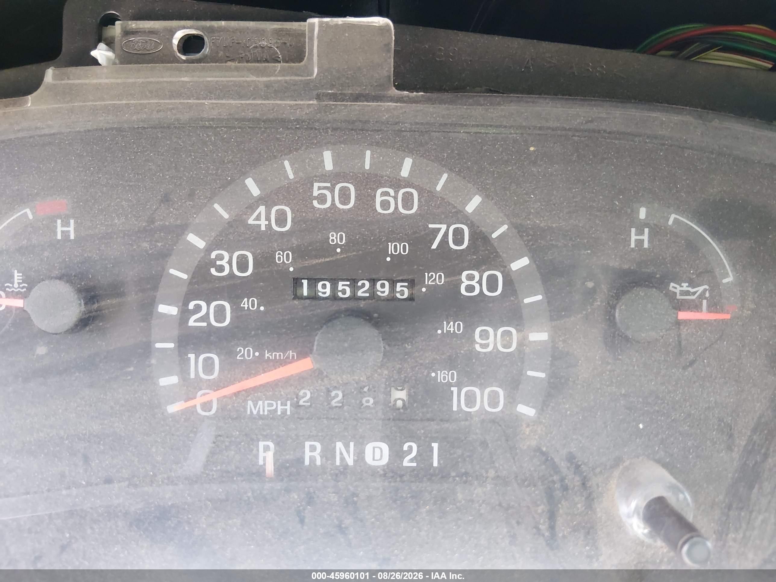 1999 Ford E-250 Commercial Green vin: 1FTNE2421XHC33363