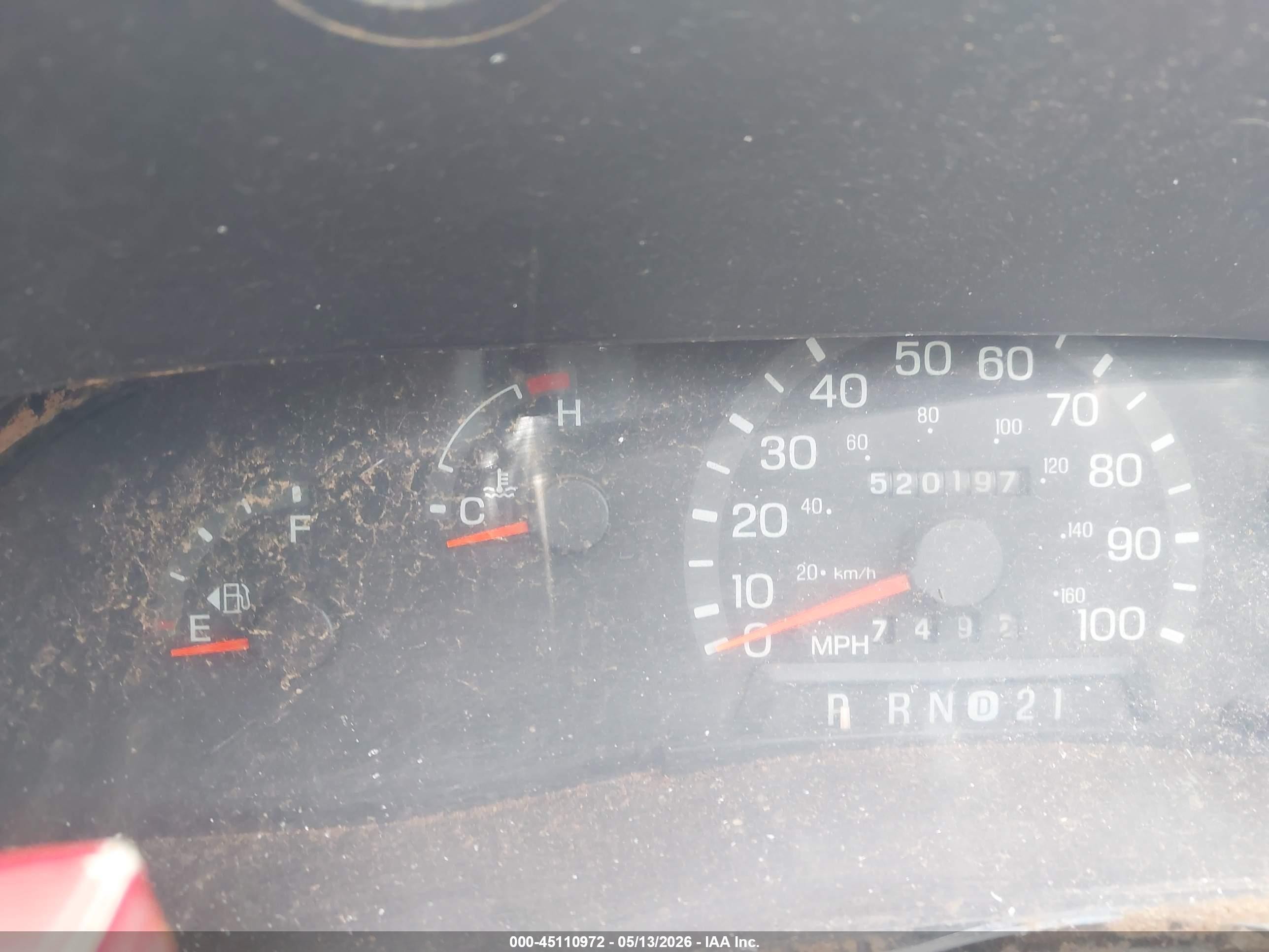 2000 Ford E-250 Commercial White vin: 1FTNE2423YHA31433