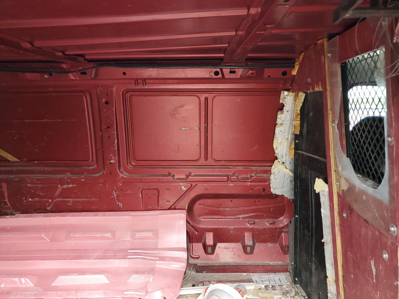 2001 Ford Econoline E250 Van Burgundy vin: 1FTNE24291HA28560