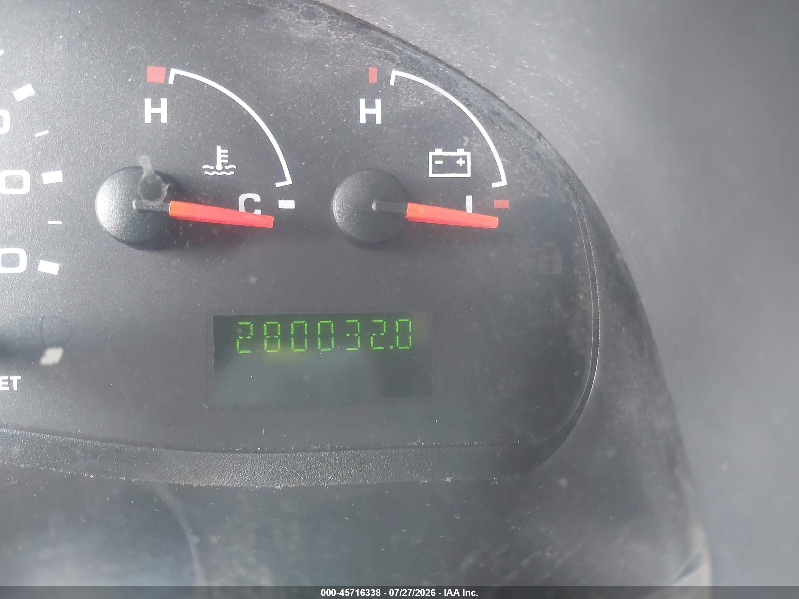 2007 Ford E-250 Commercial/recreational Белый vin: 1FTNE24L07DA39732