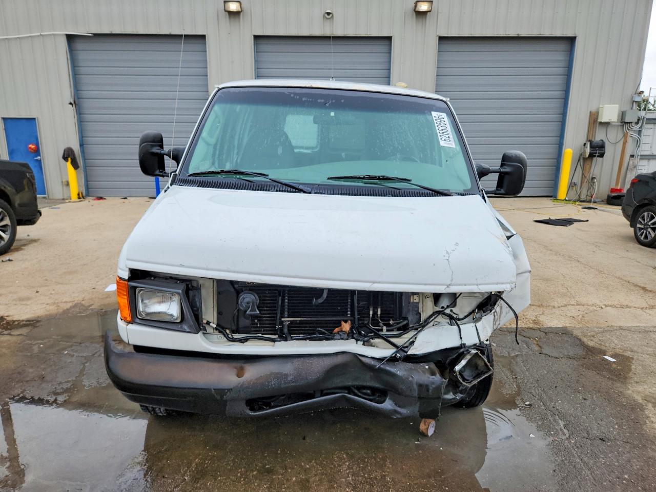 2005 Ford Econoline E250 Van White vin: 1FTNE24L45HA36869