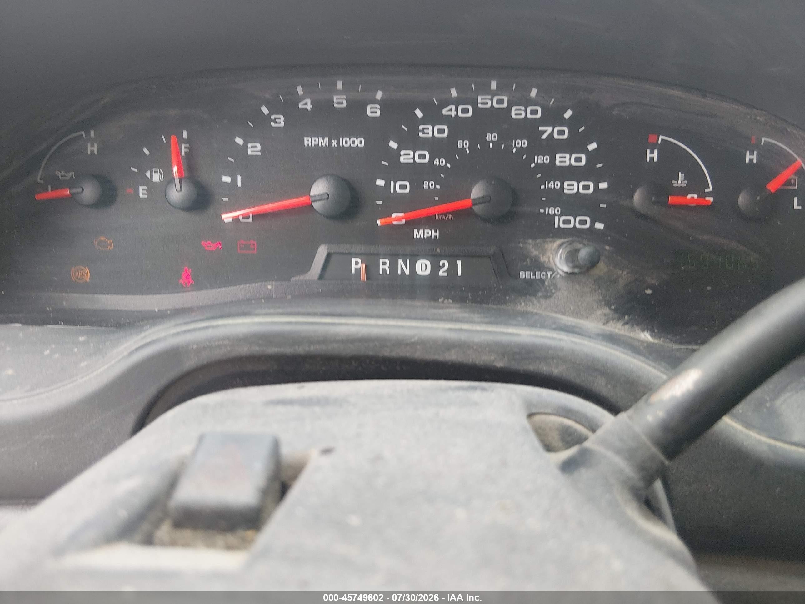2007 Ford E-250 Commercial/recreational White vin: 1FTNE24L57DA50693