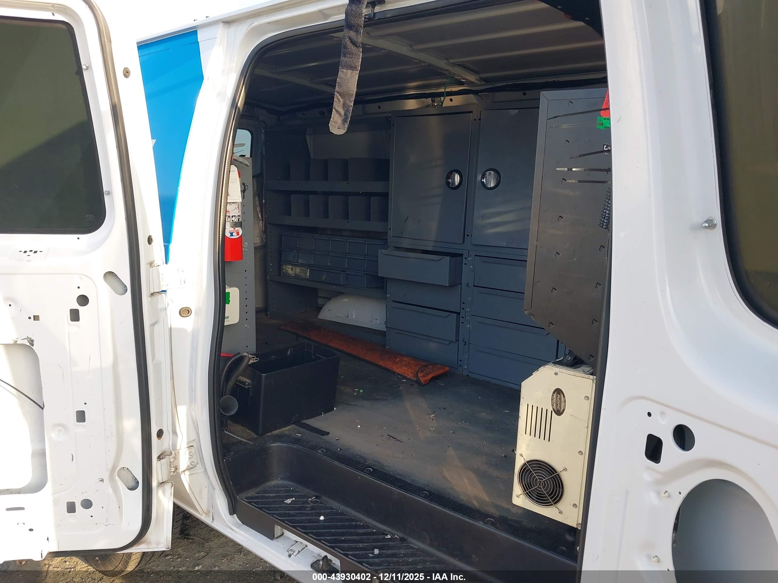 2007 Ford E-250 Commercial/recreational Белый vin: 1FTNE24L57DA70863