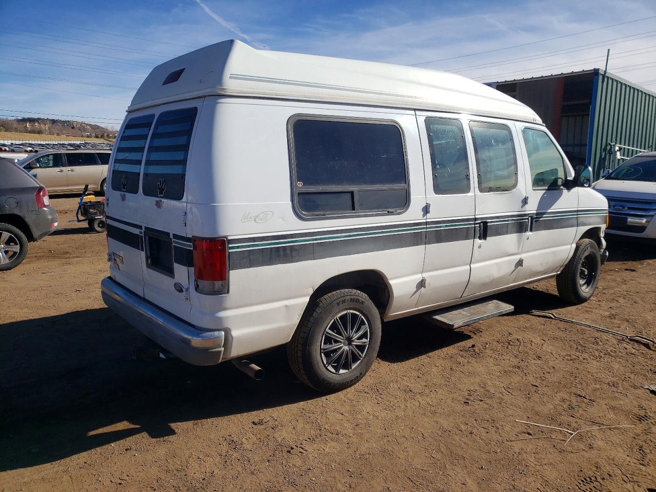 1998 Ford Econoline E250 Van White vin: 1FTNE24L5WHB73059