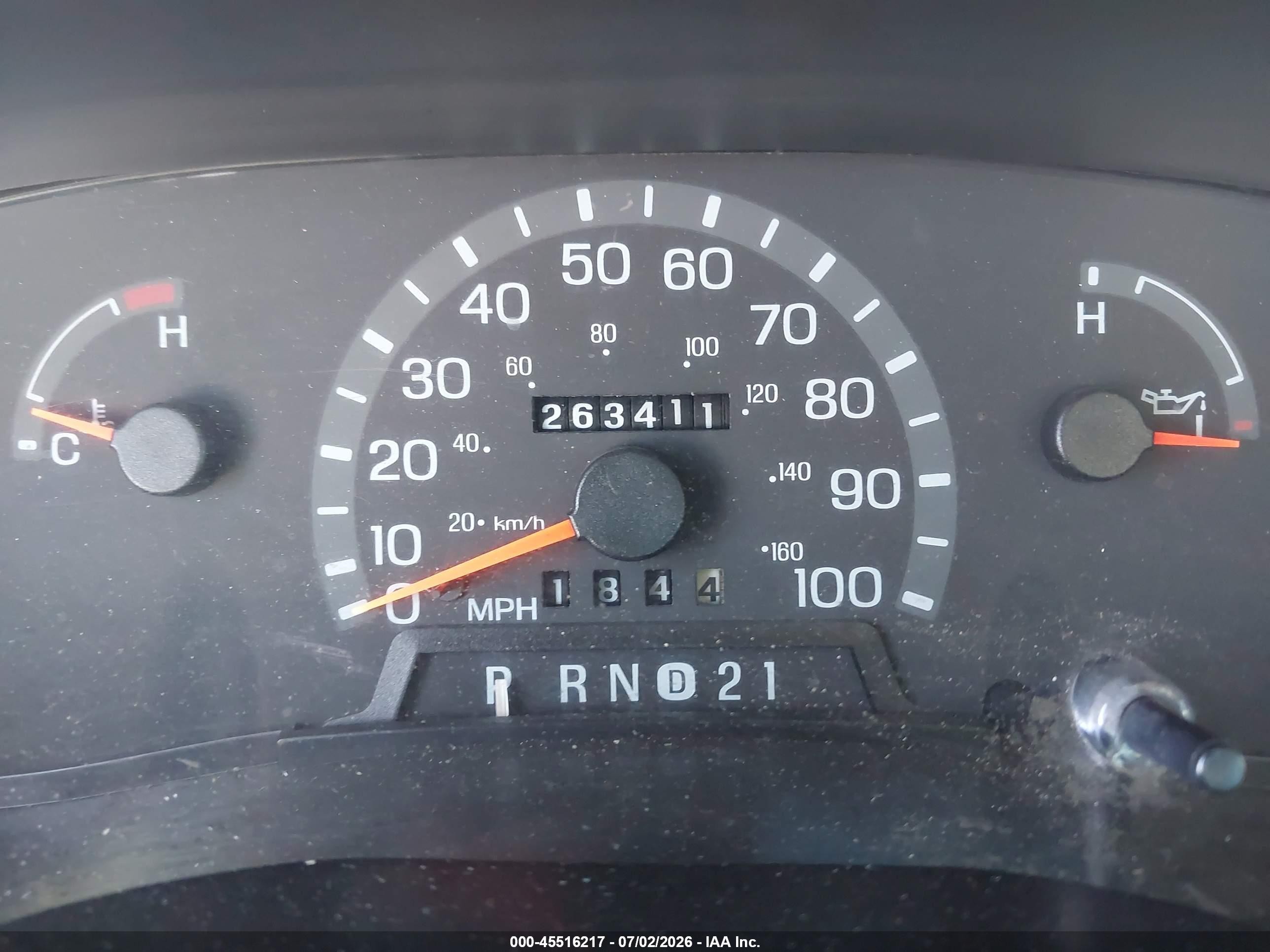 2001 Ford E-250   White vin: 1FTNE24L61HA29075