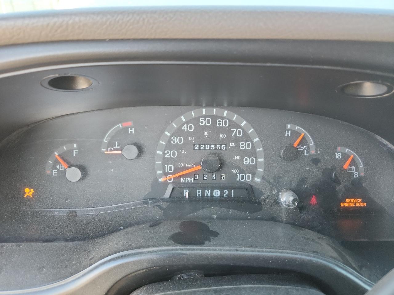 2001 Ford Econoline E250 Van Белый vin: 1FTNE24L61HB03675