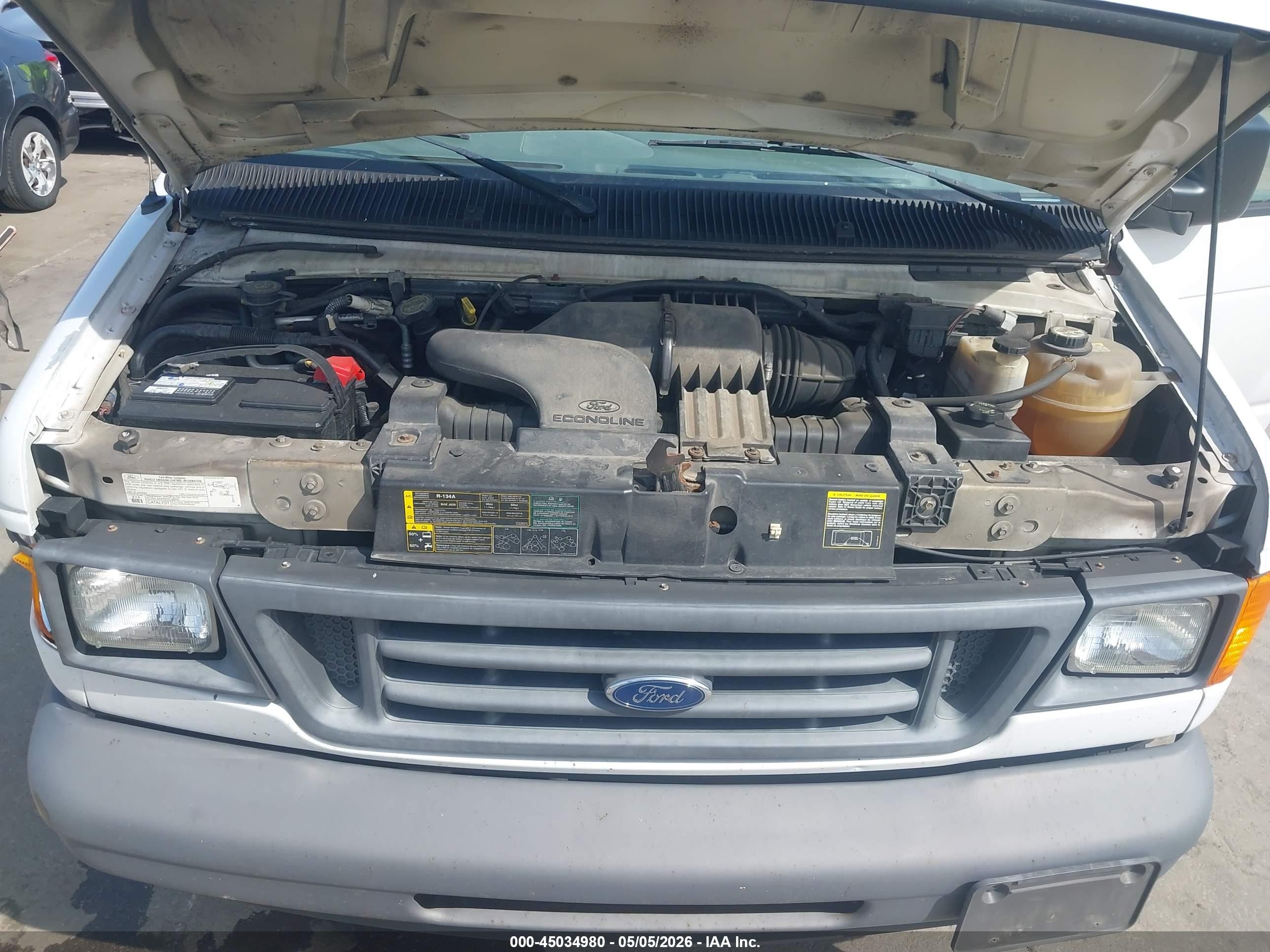 2006 Ford E-250 Commercial/recreational White vin: 1FTNE24L66DB16473