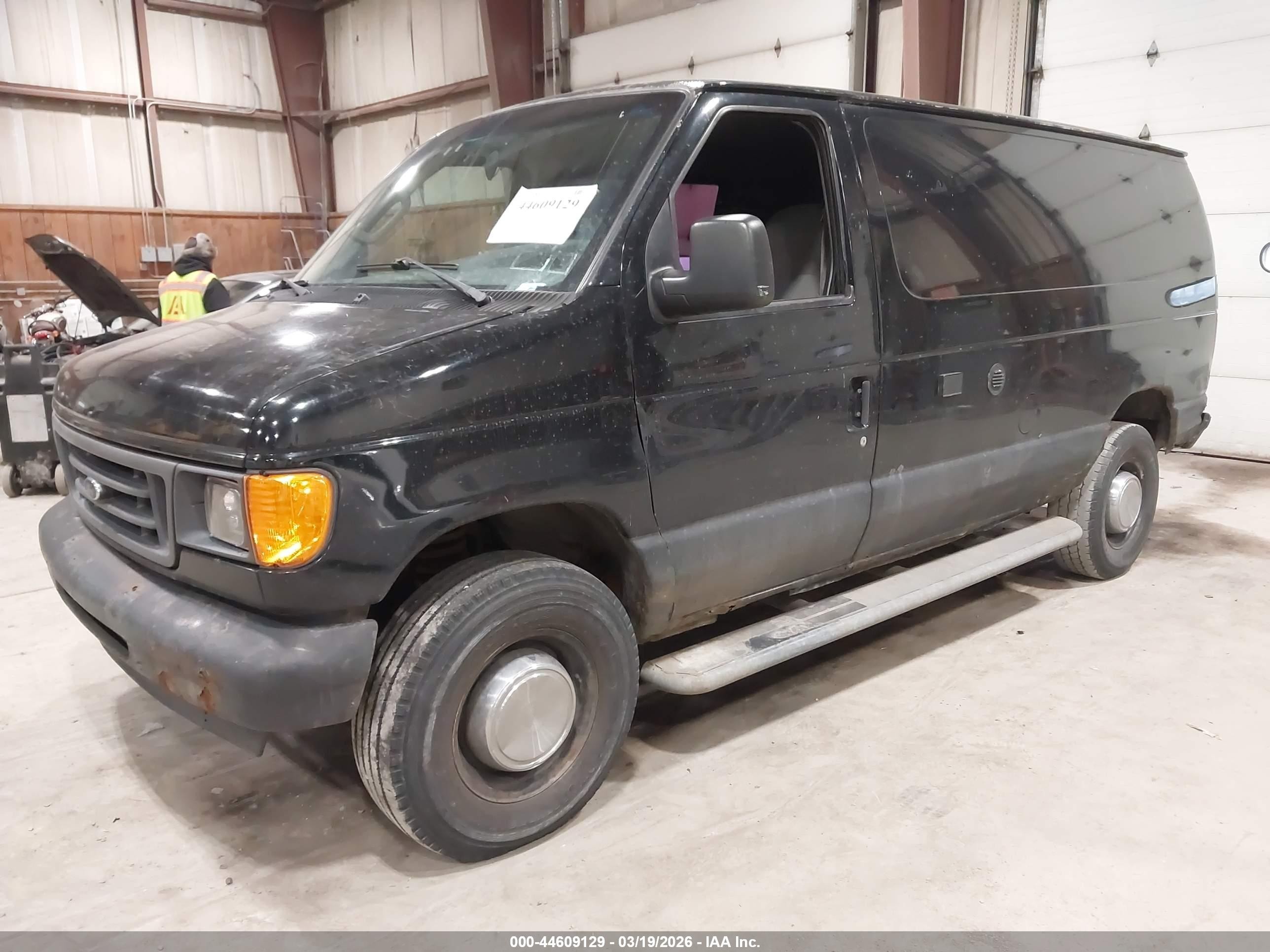 2006 Ford E-250 Commercial/recreational Black vin: 1FTNE24L66HA07326