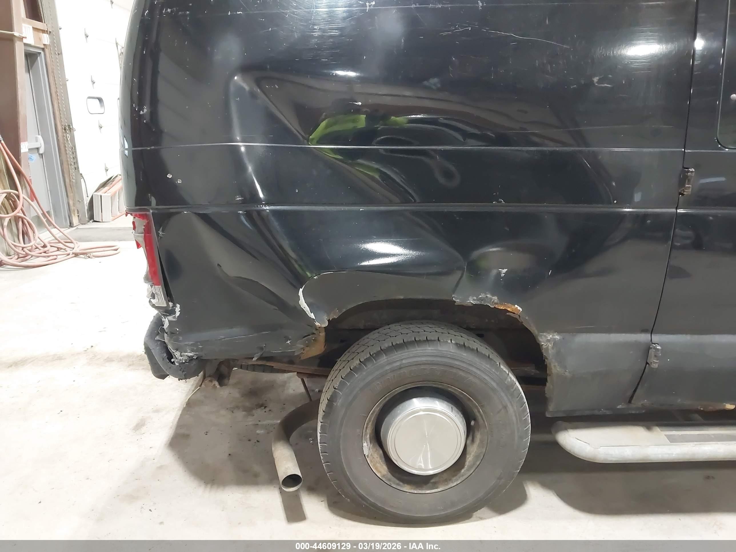 2006 Ford E-250 Commercial/recreational Black vin: 1FTNE24L66HA07326