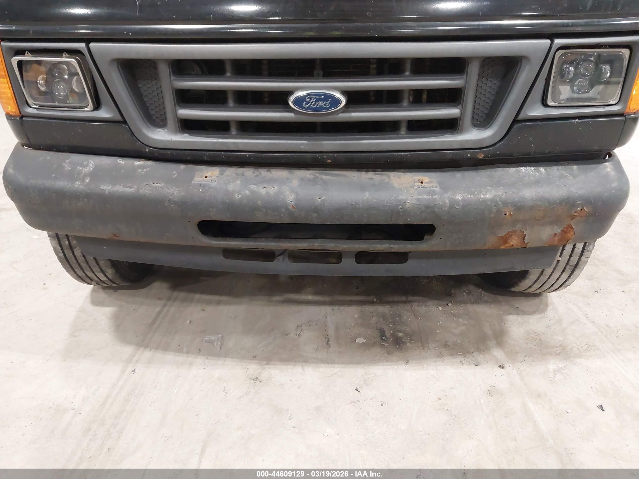 2006 Ford E-250 Commercial/recreational Black vin: 1FTNE24L66HA07326