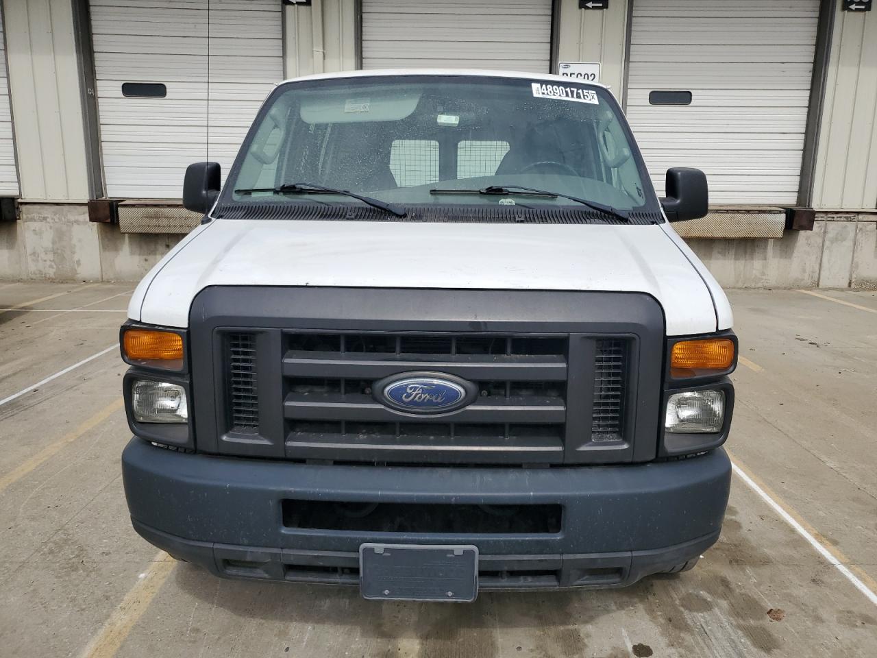 2008 Ford Econoline E250 Van White vin: 1FTNE24L88DB10127