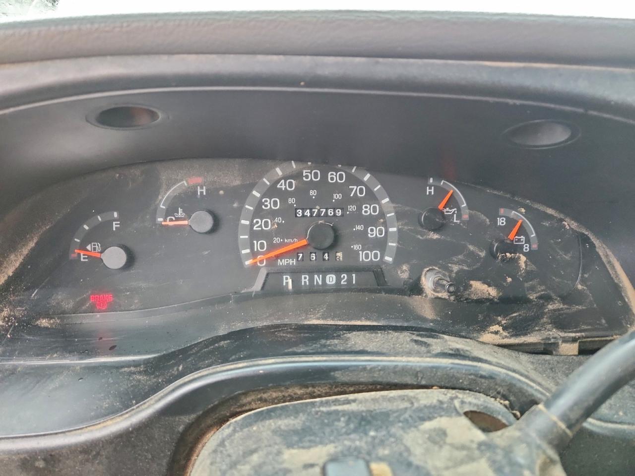 2001 Ford Econoline E250 Van White vin: 1FTNE24L91HB20194