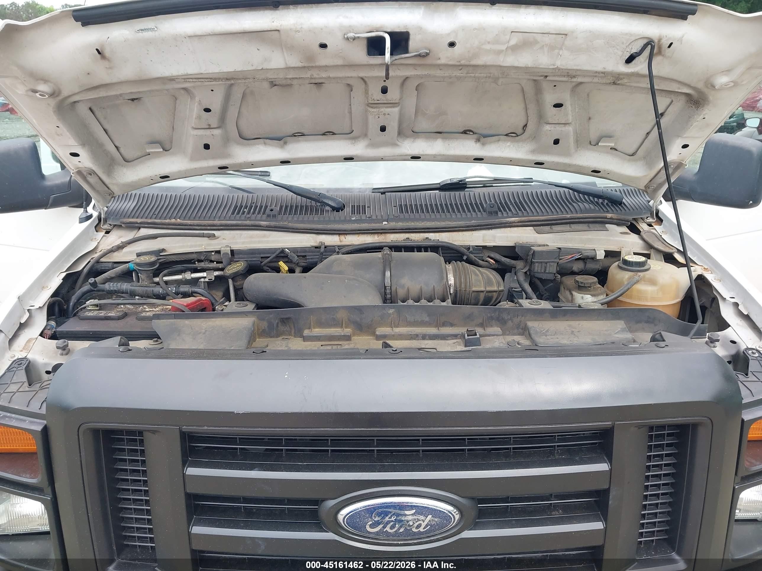 2008 Ford E-250 Commercial/recreational White vin: 1FTNE24L98DA48849