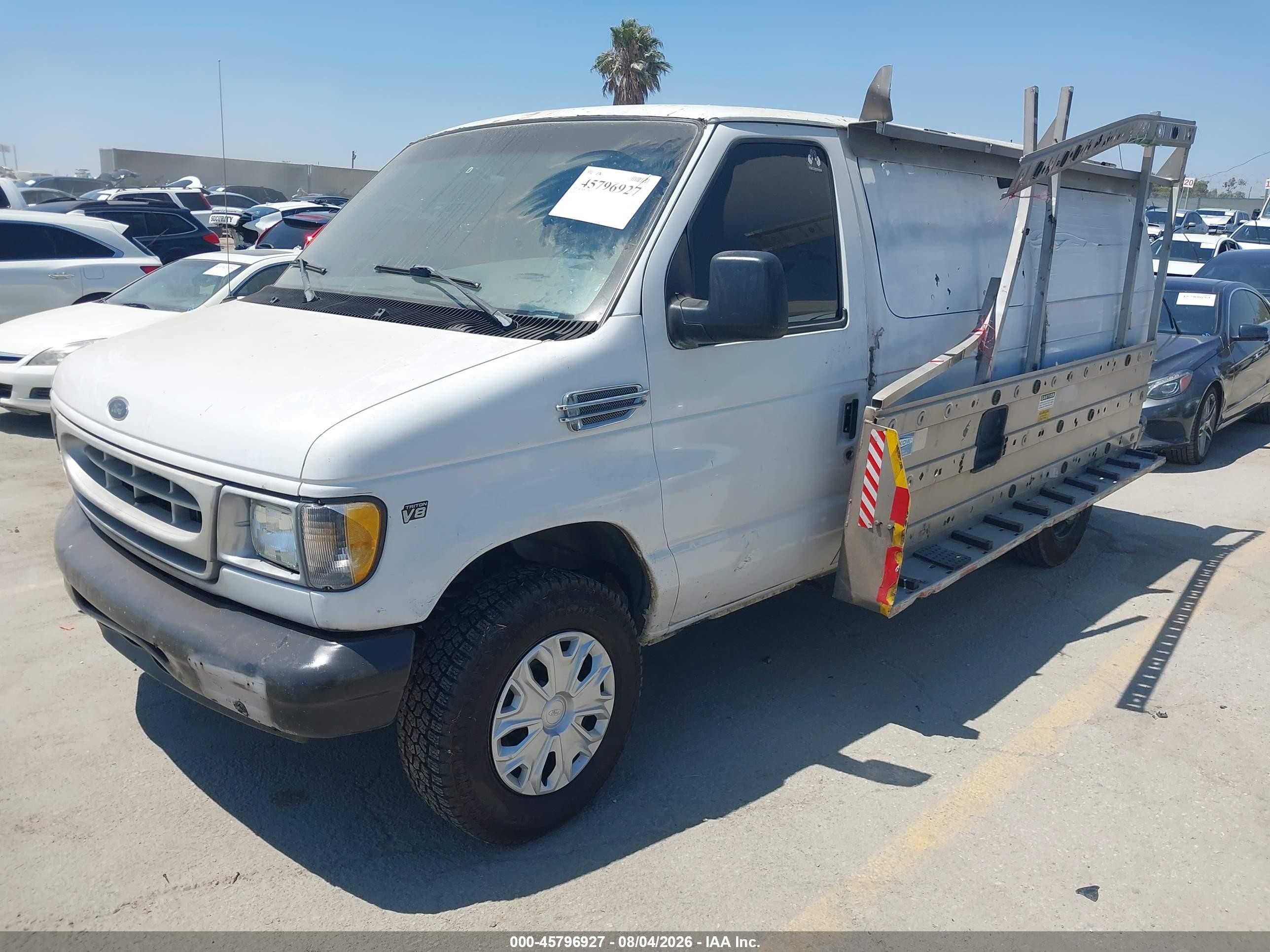 2000 Ford E-250 Yellow vin: 1FTNE24L9YHB13157