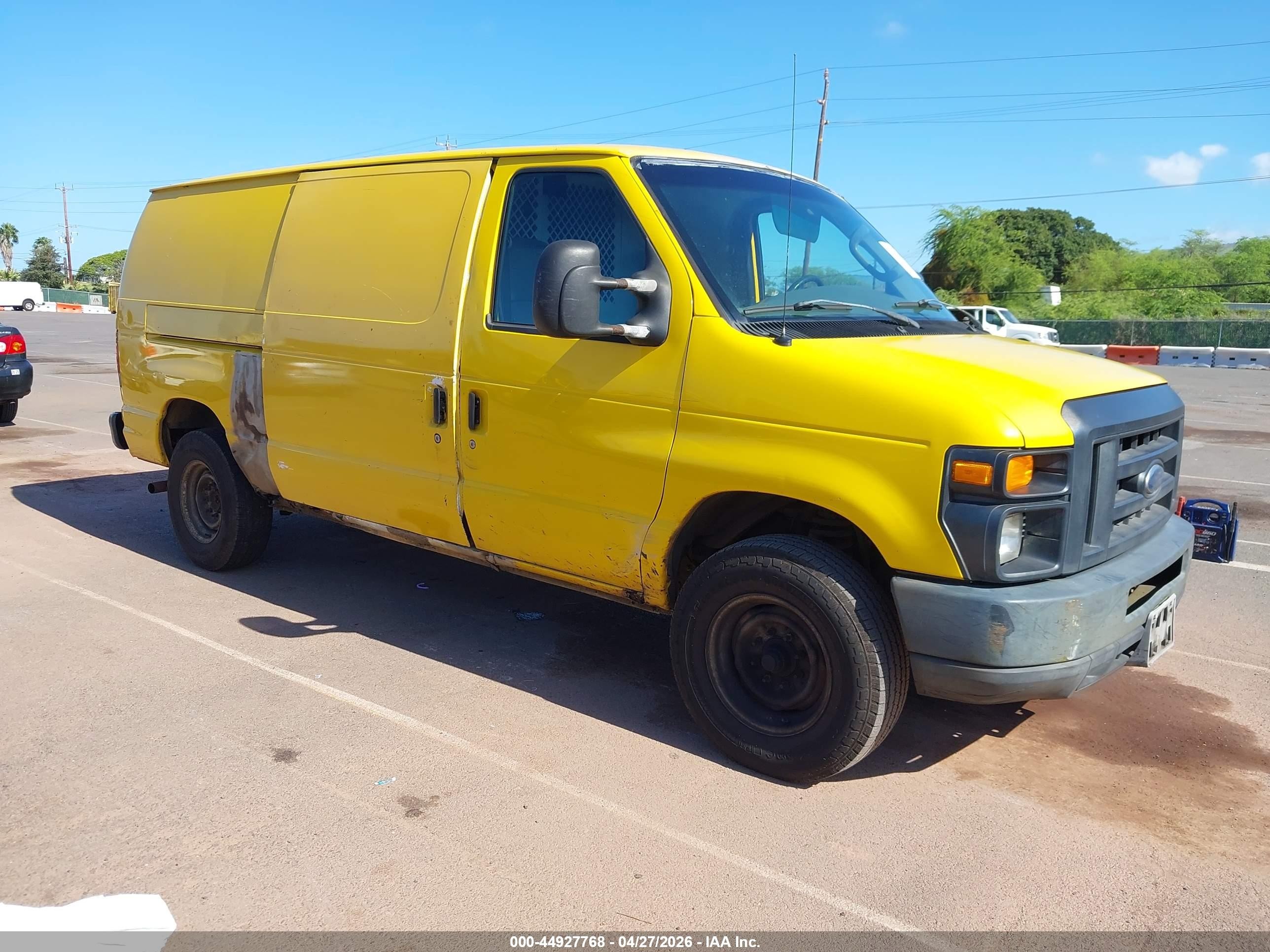 2008 Ford E-250 Commercial/recreational Желтый vin: 1FTNE24W08DB19267